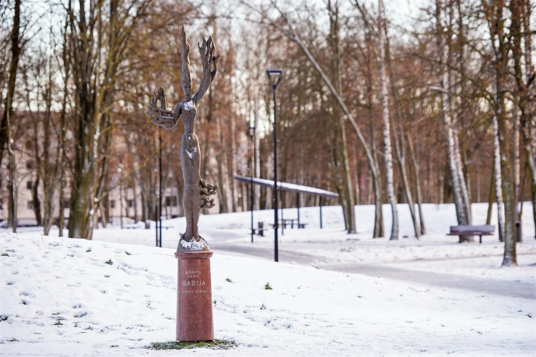 Dainavos parke pastatyta „Gabija“