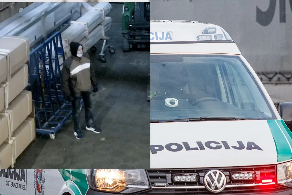 Pavogtas brangus įrankis