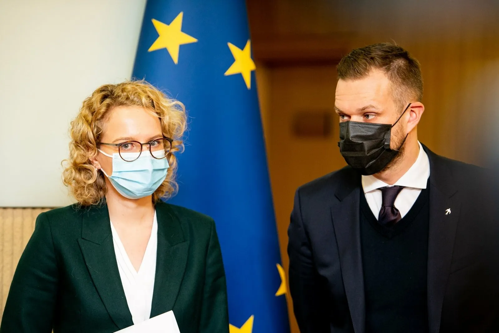 Aušrinė Armonaitė, Gabrielius Landsbergis