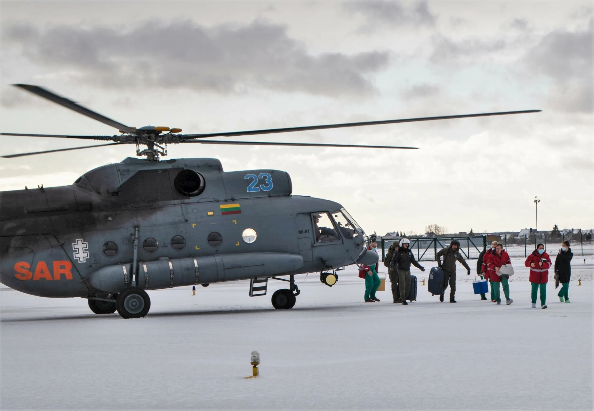 Į Kauną atskraidinta donoro širdis