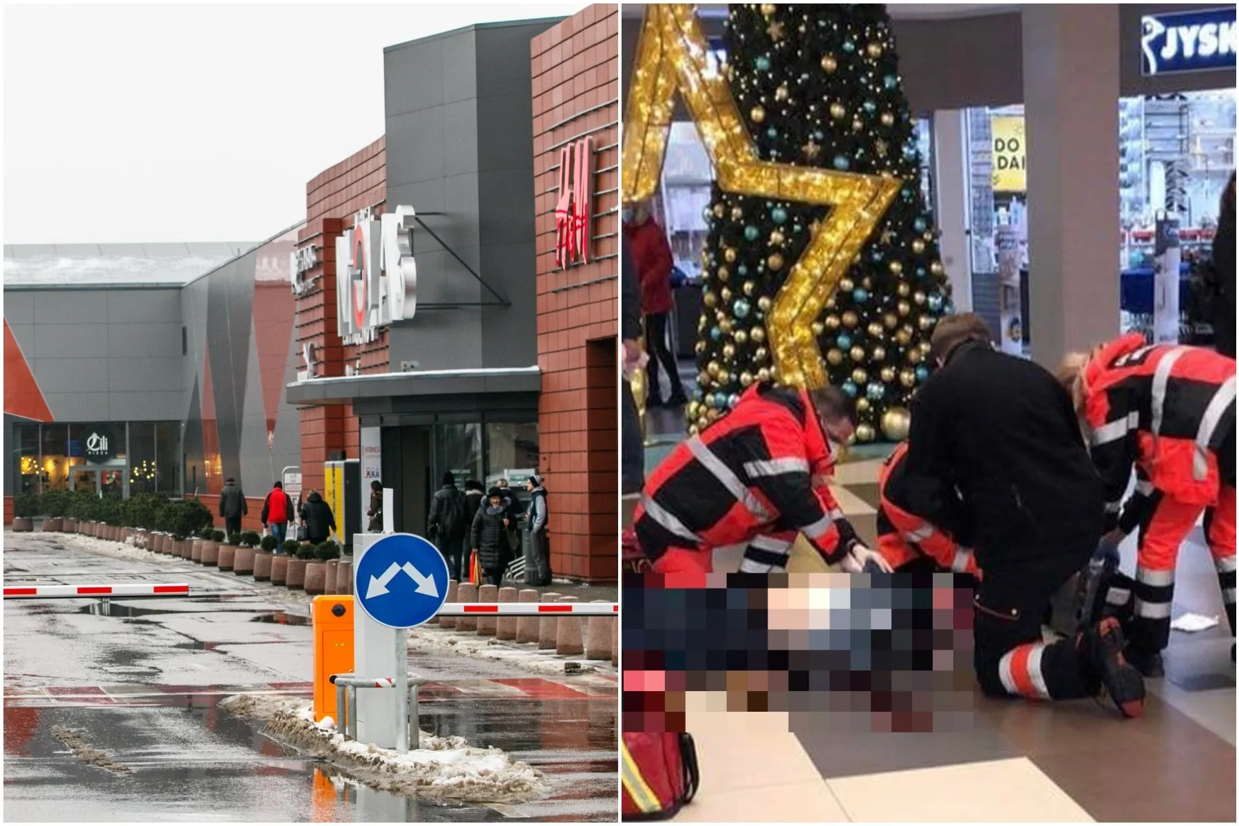 Prekybos centre „Molas“ mirė vyras