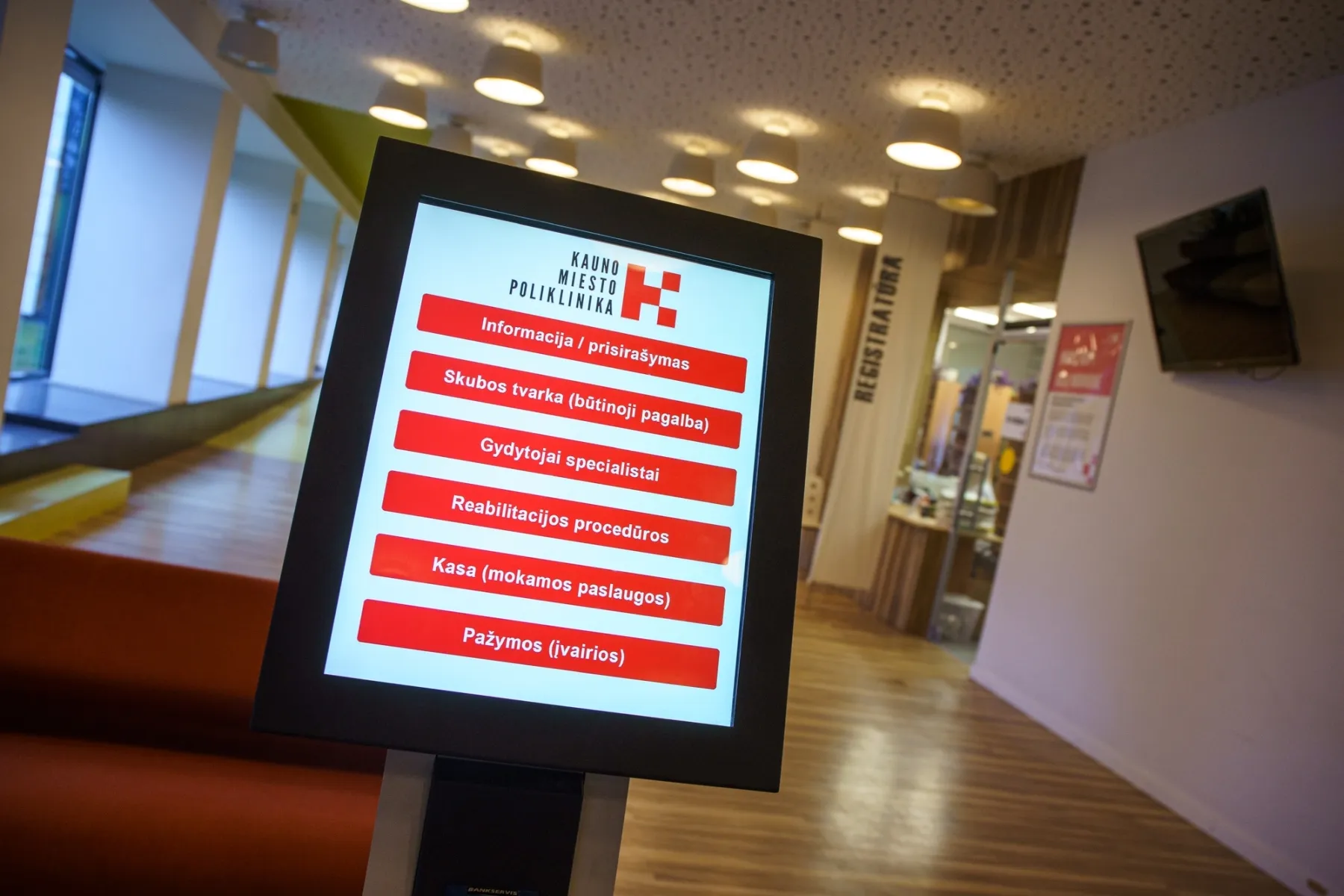 Kauno miesto poliklinika / R. Tenio nuotr.