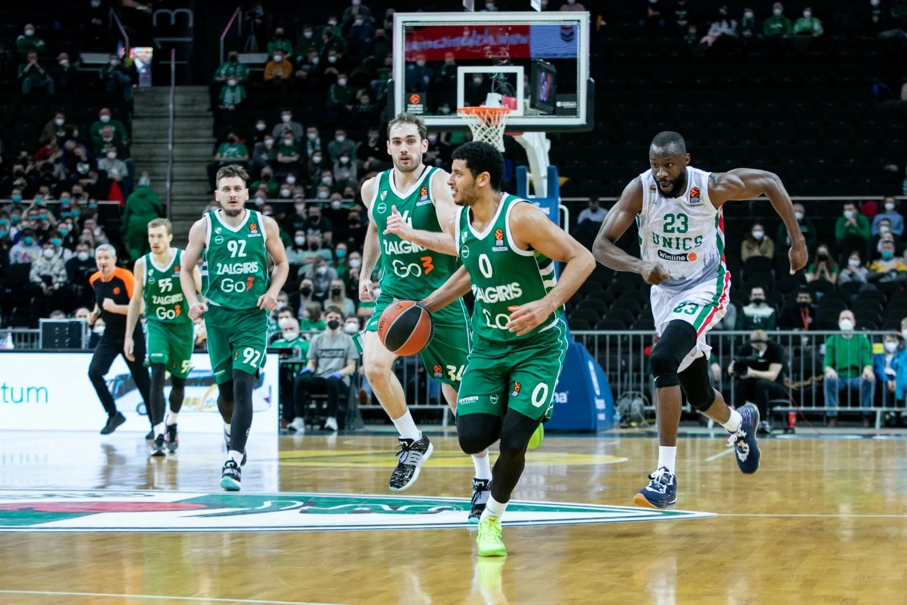 Kauno „Žalgiris“ - Kazanės „Unics“