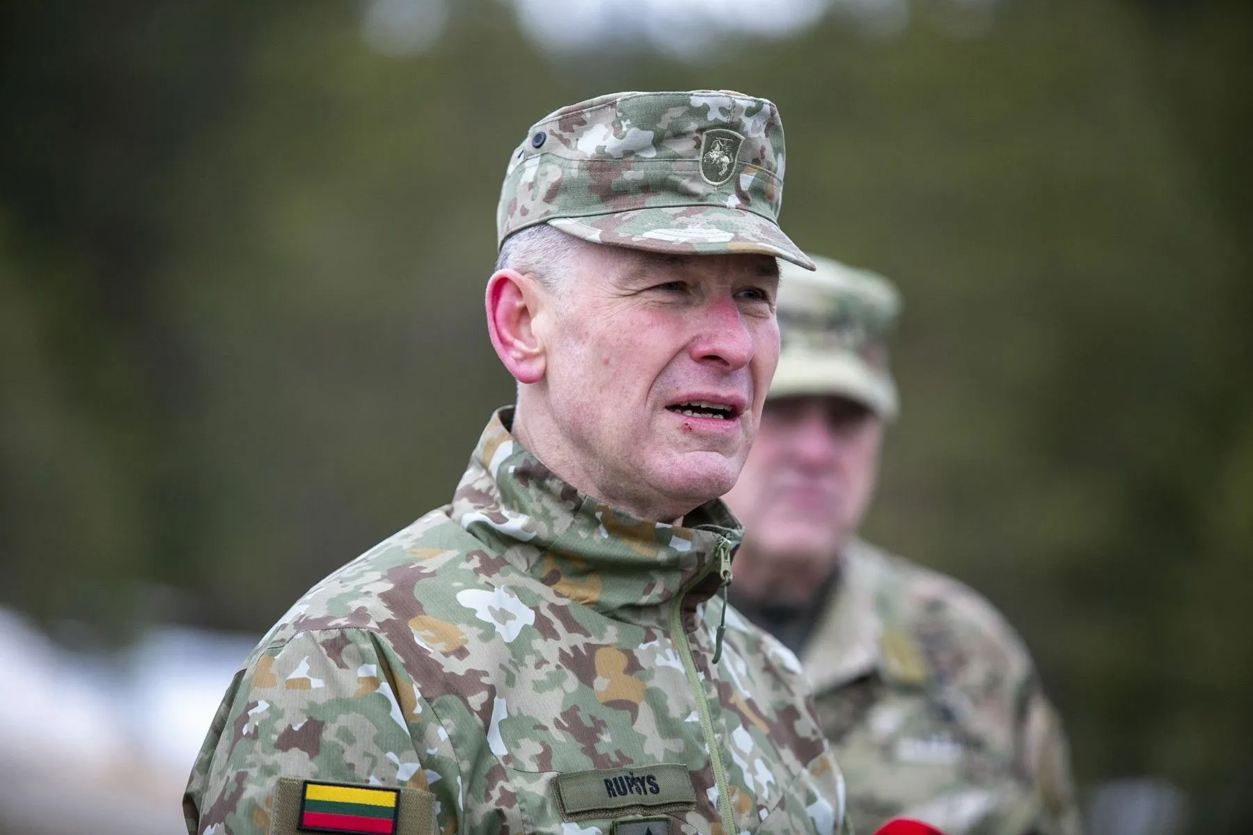 Lietuvoje lankosi aukščiausias JAV karinių stabų viršininkas Markas Milley / DELFI nuotr.