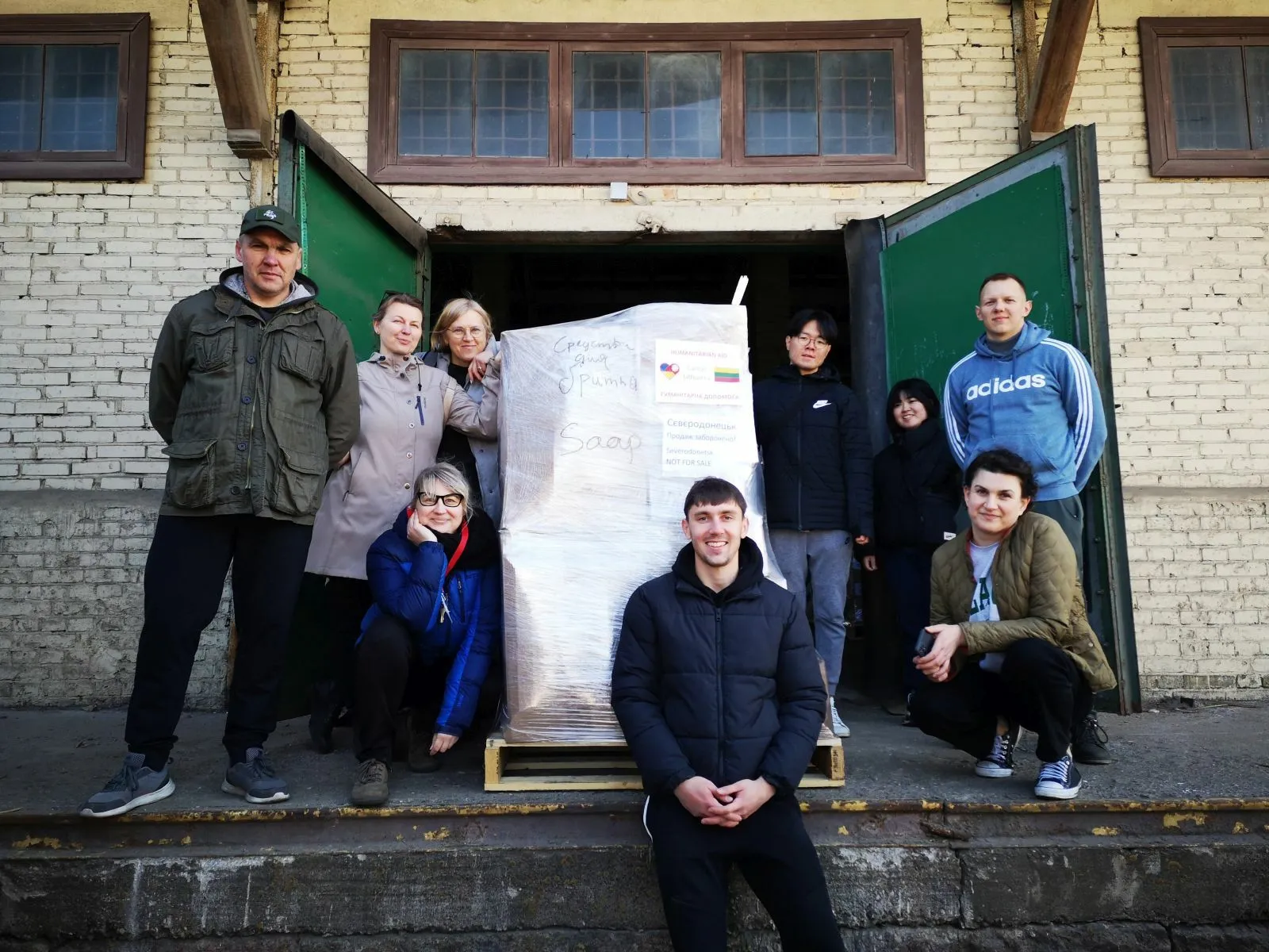 Parama Ukrainai / Lietuvos Caritas nuotr.