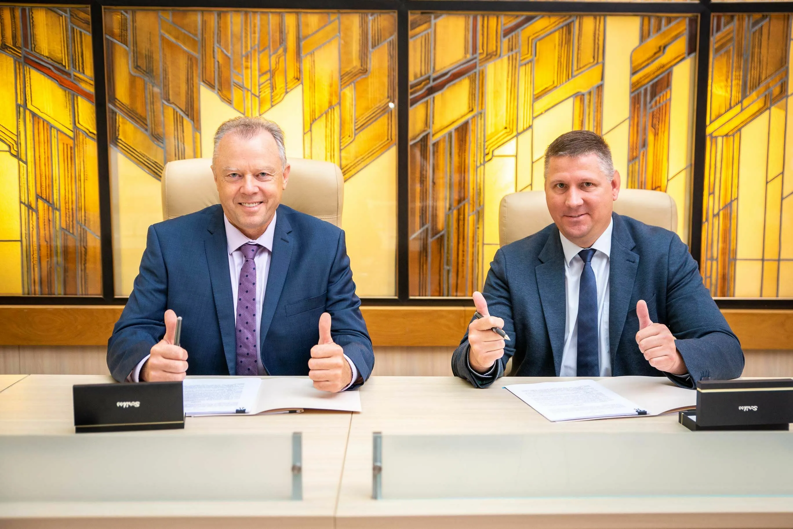 Juozas Kriaučiūnas ir Vilius Šiliauskas / Kaunas.lt nuotr.