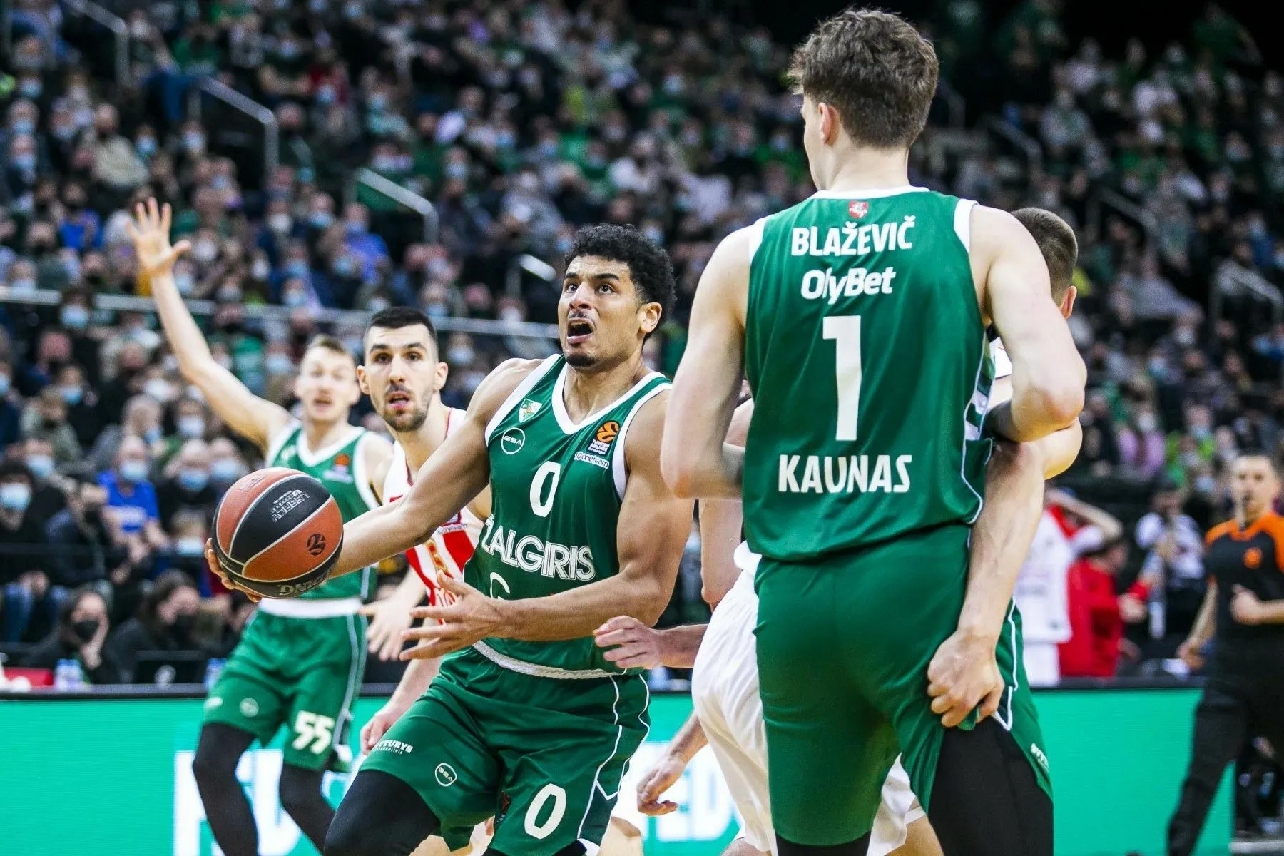 „Žalgiris“ – „Crvena zvezda“ / DELFI nuotr.