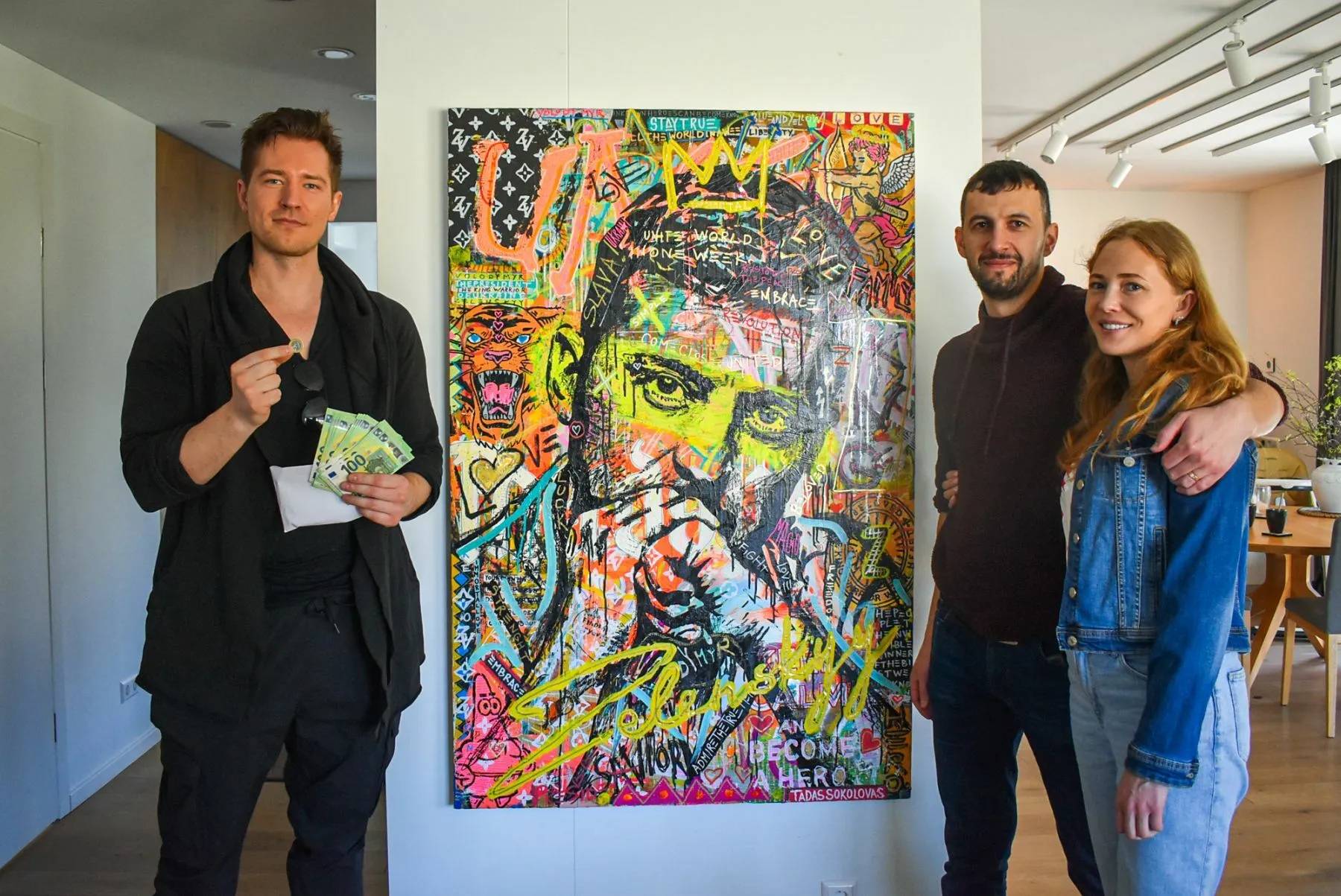 V. Zelenskio portretas