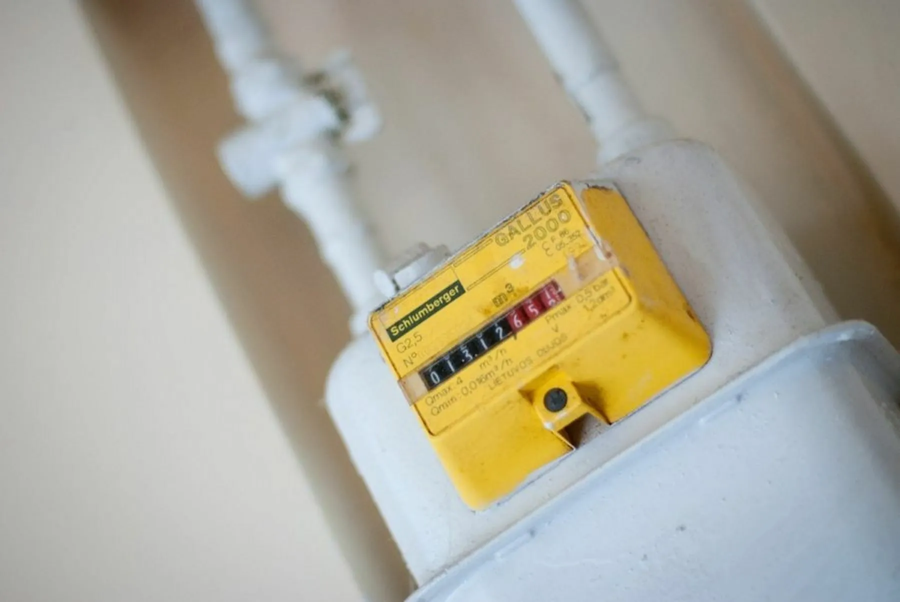 Dujos, dujų skaitiklis