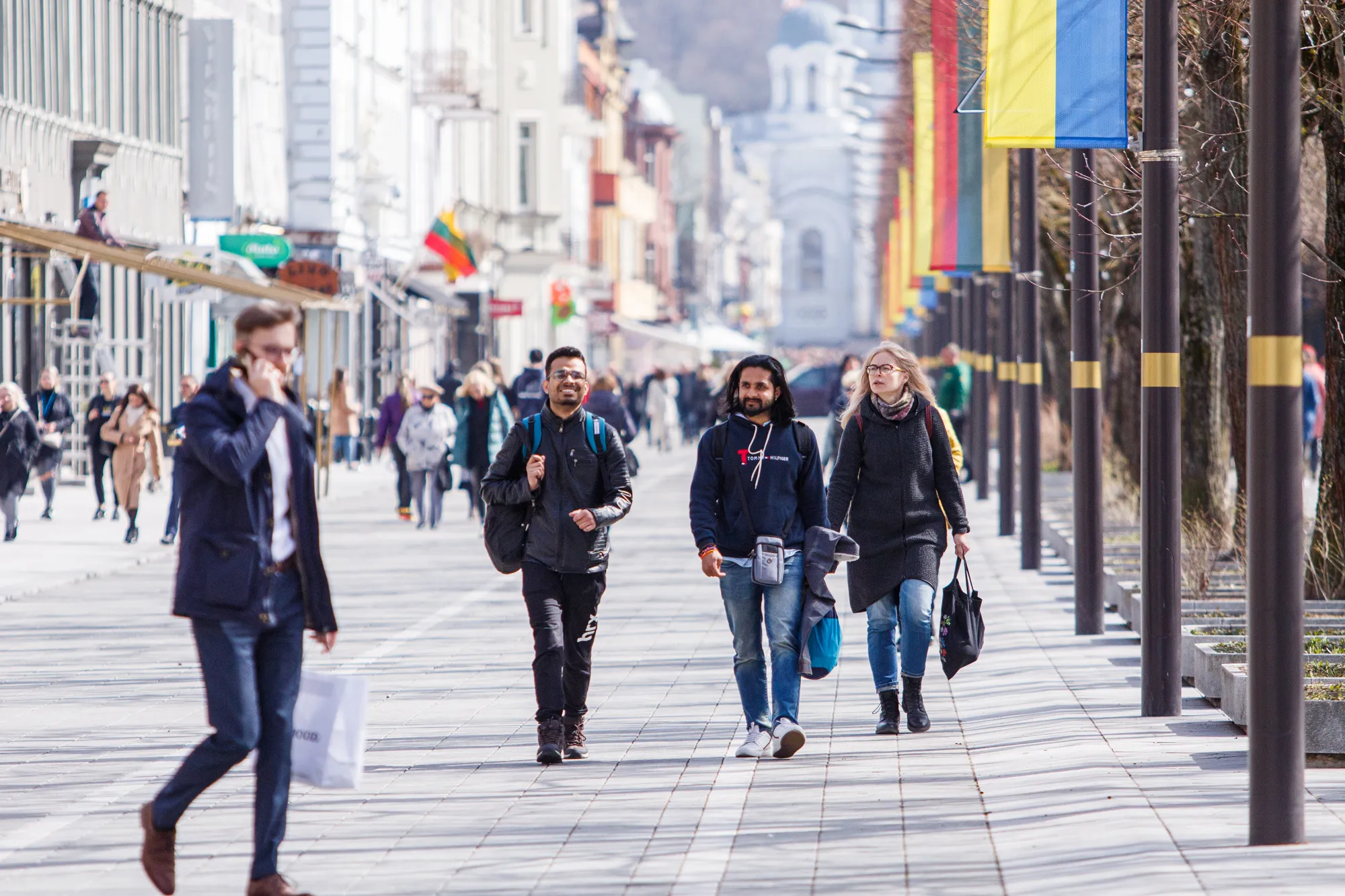 Šilčiausia pavasario diena Kaune