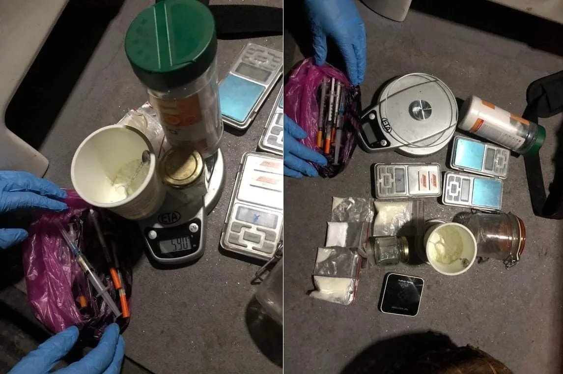 Aleksote rasti narkotikai