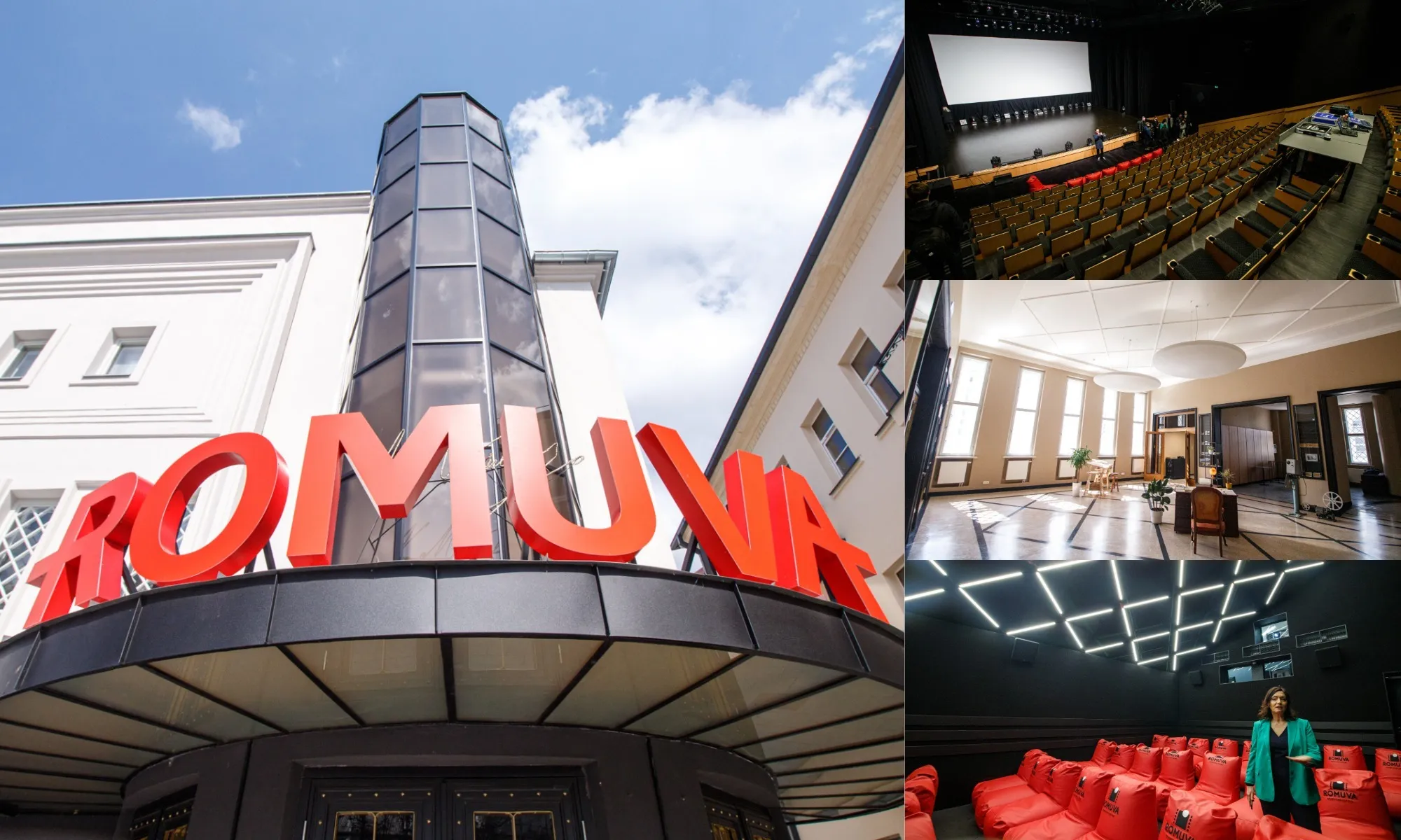 Atnaujintas Romuvos kino teatras