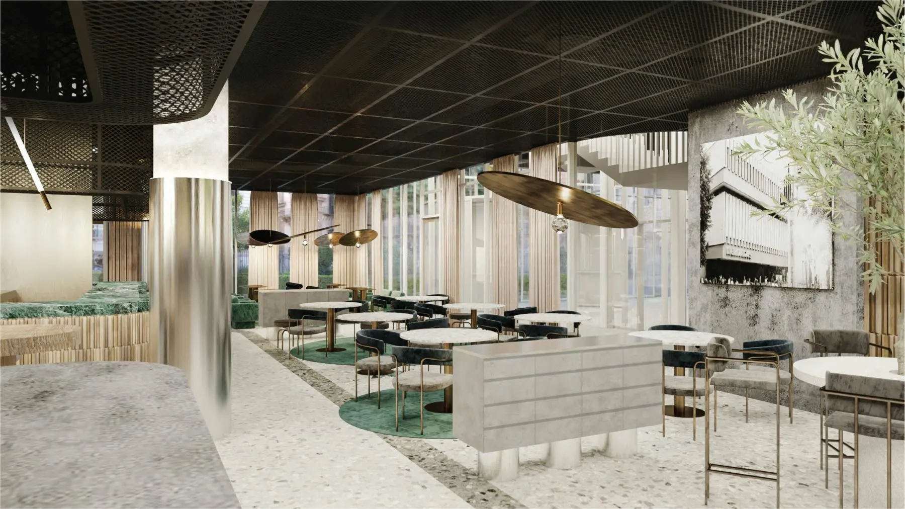 Daugiafunkcis kompleksas „Merkurijus“ vietoje