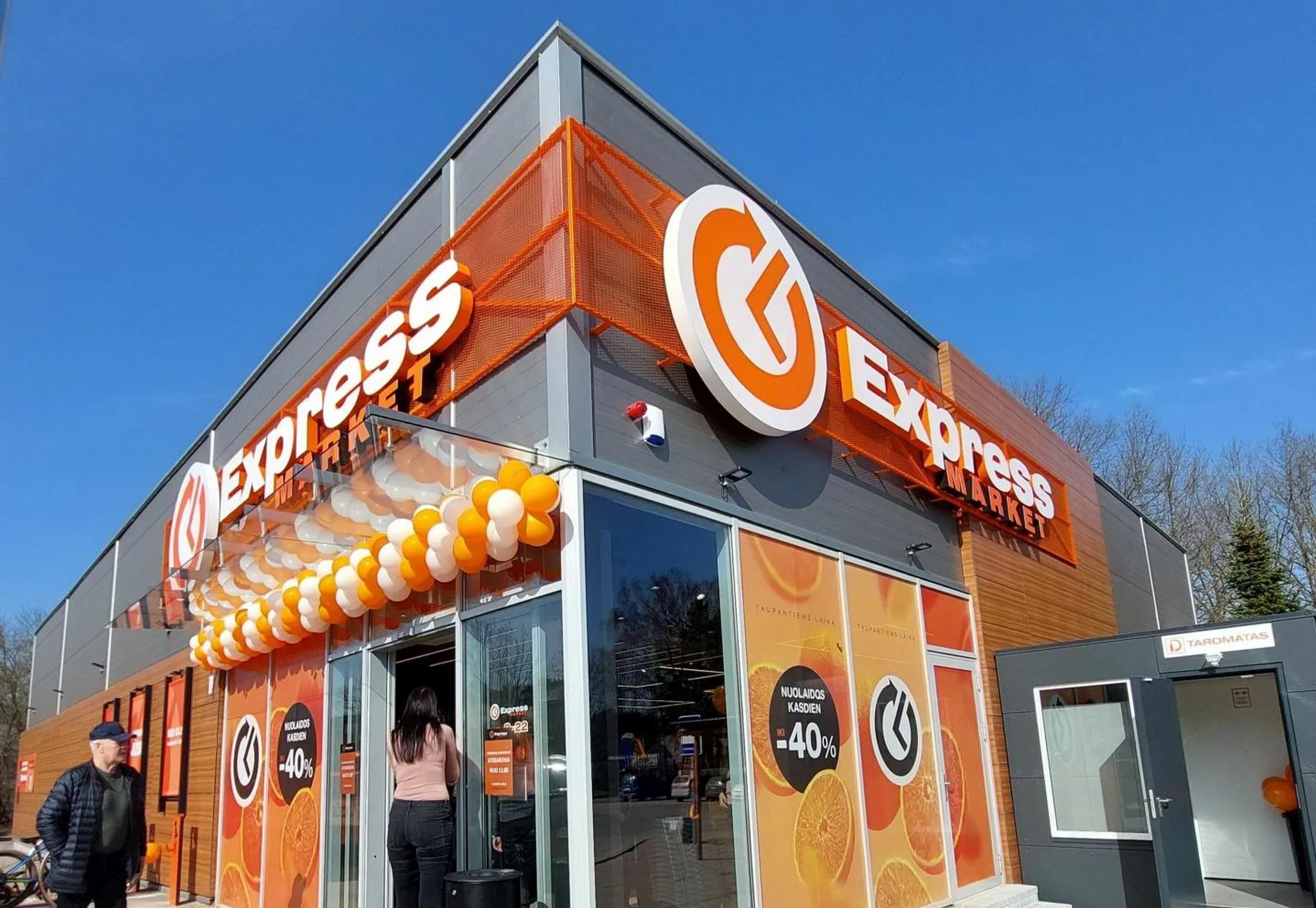 Kleboniškyje atidaryta „Express Market“ parduotuvė / Organizatorių nuotr.