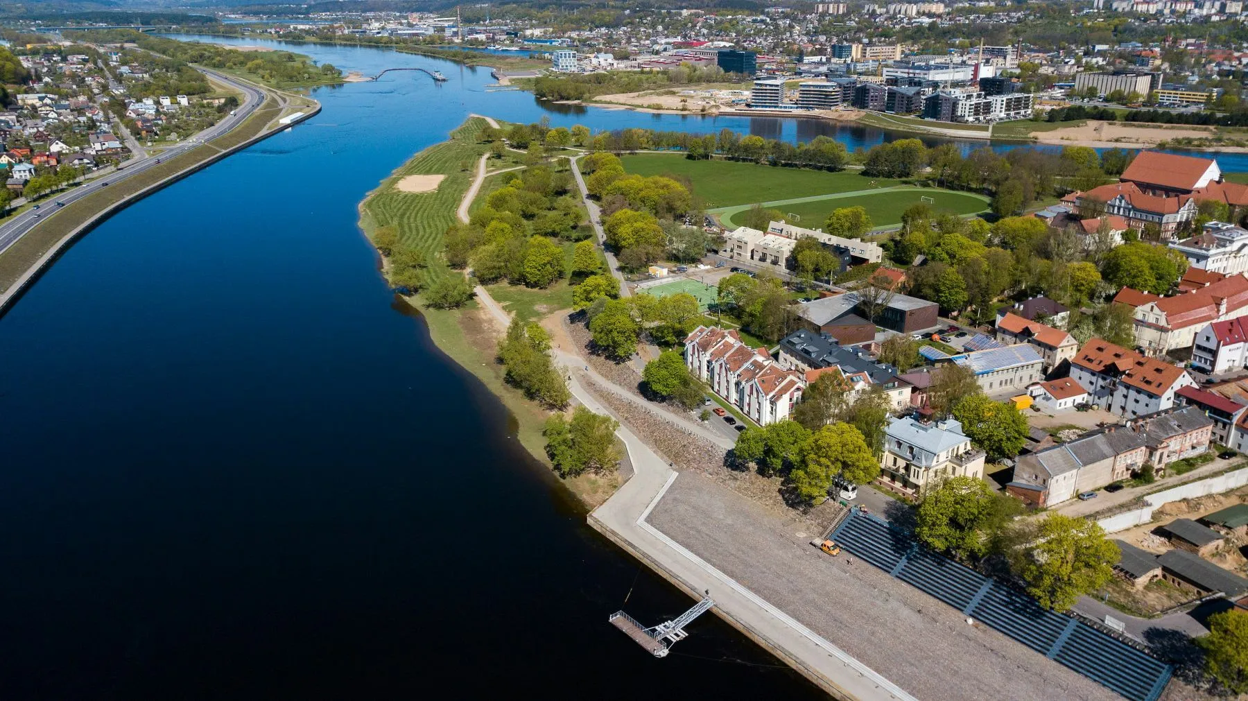 Atnaujintas Santakos parkas / Kaunas.lt nuotr.