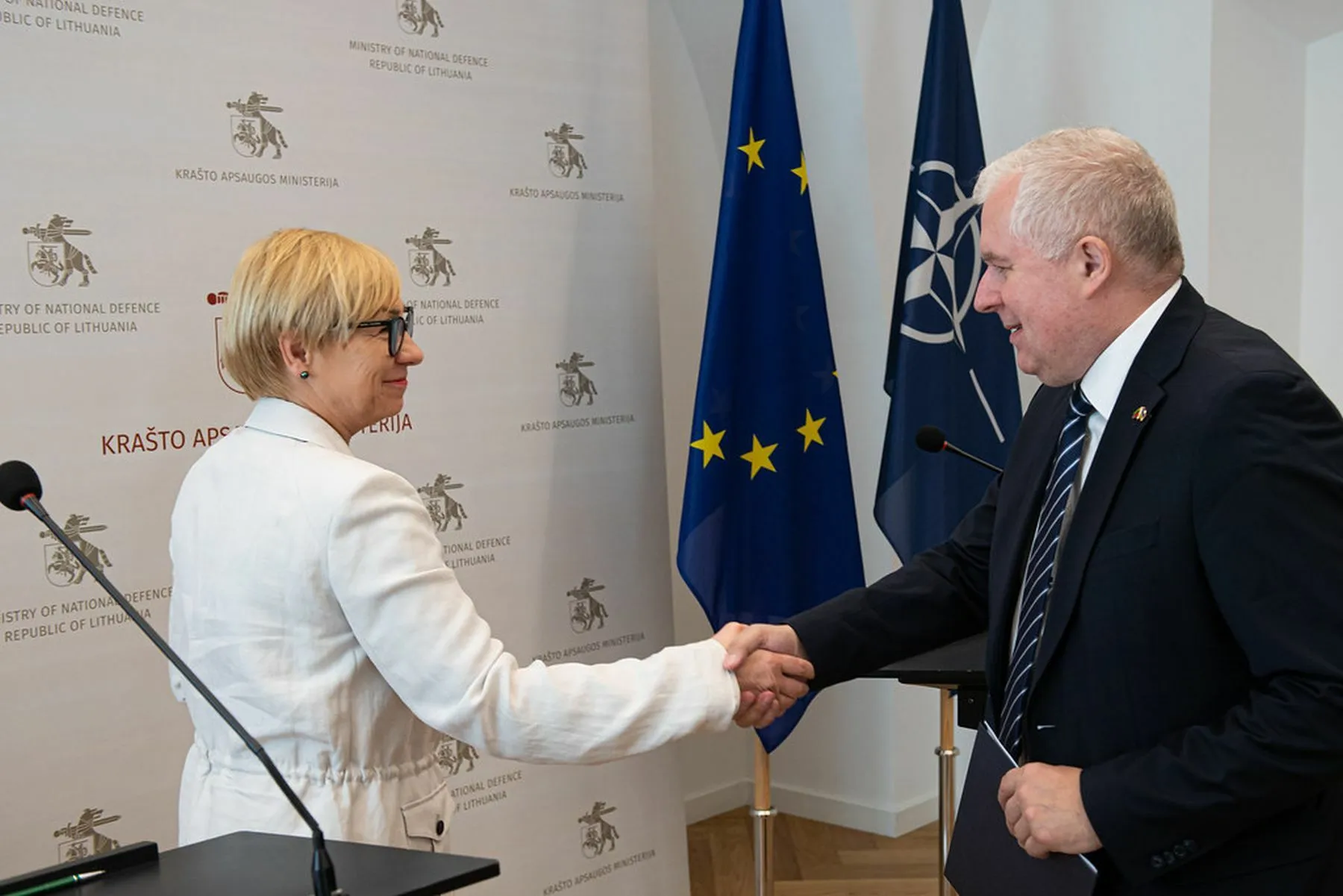 Jurgita Šiugždinienė ir Arvydas Anušauskas