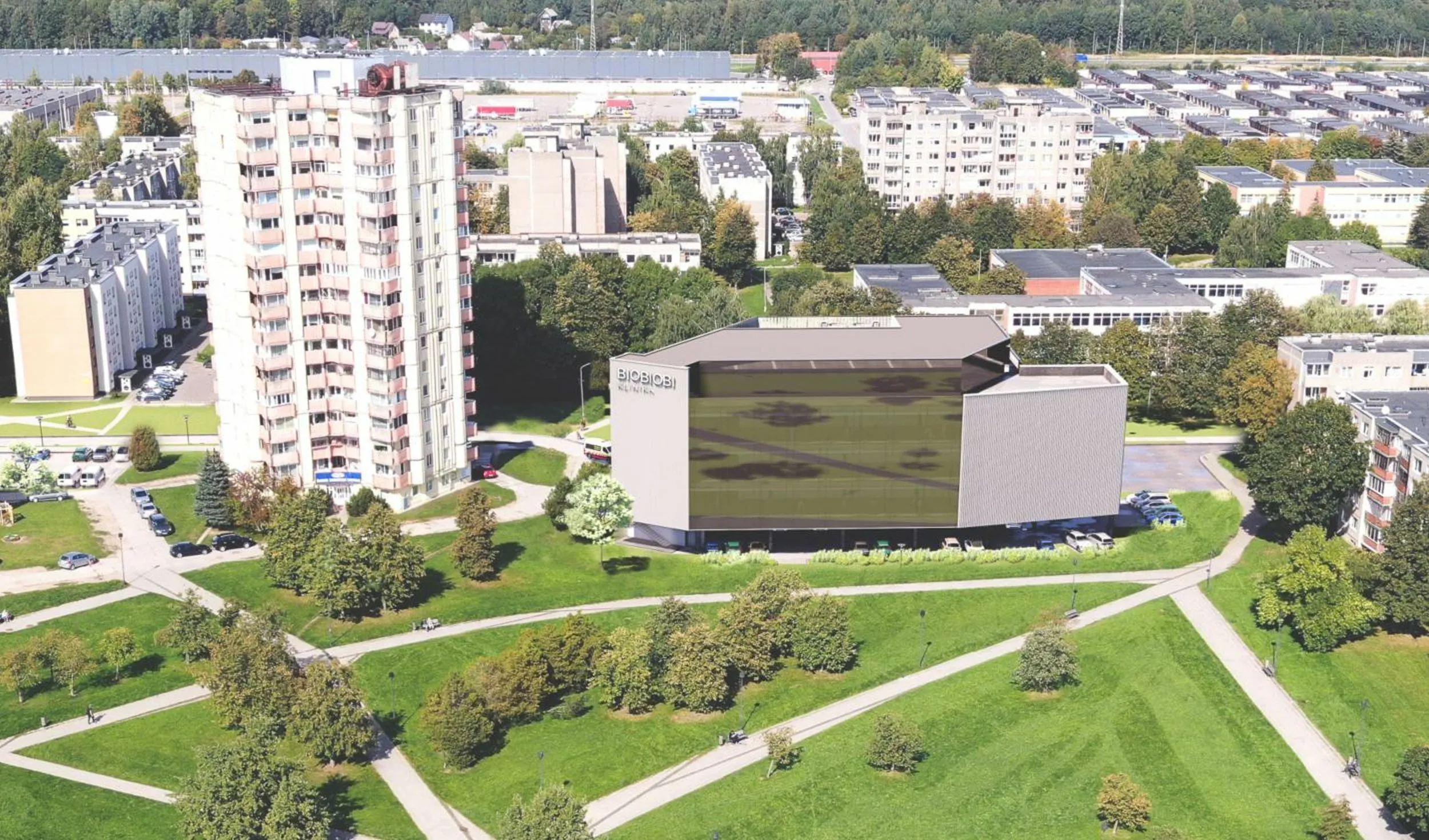 V. Landsbergio-Žemkalnio gatvėje projektuojama klinika