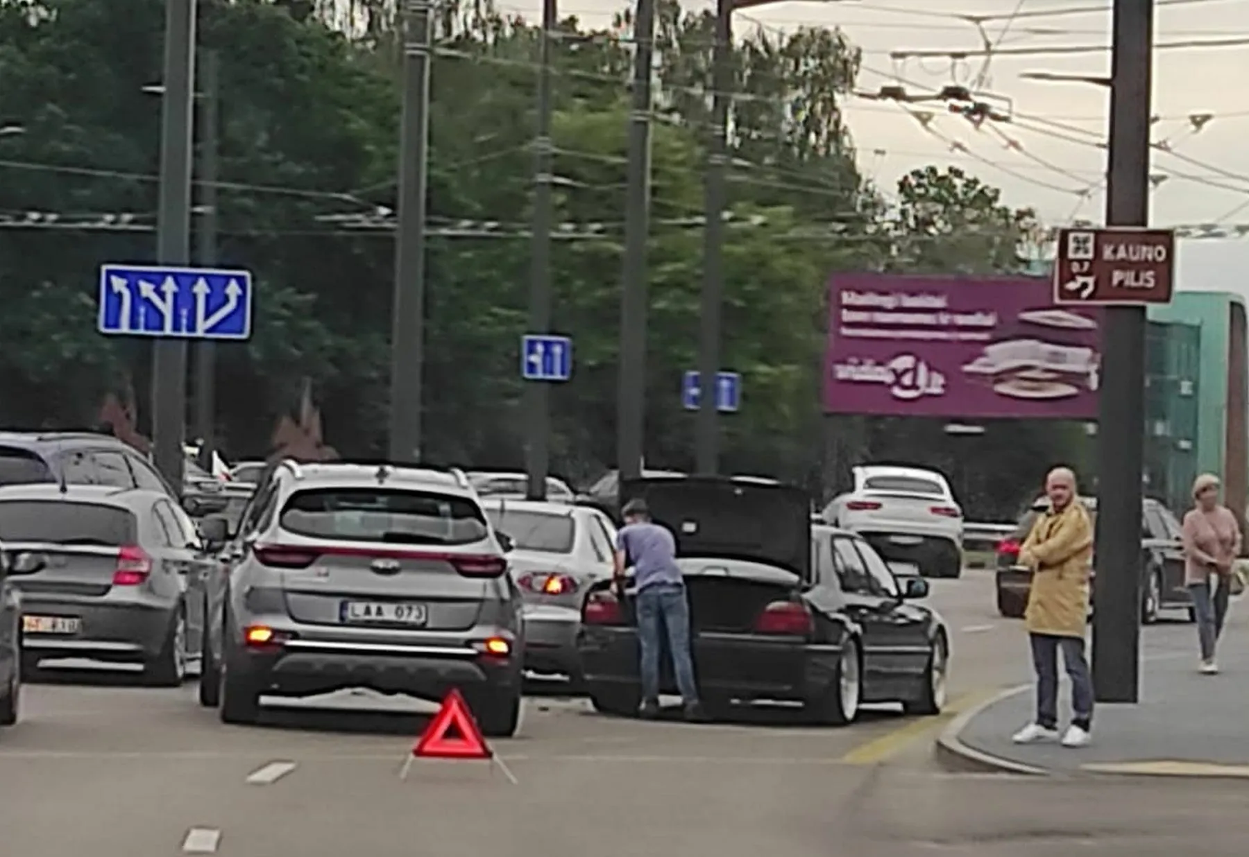 Avarija pilies žiede