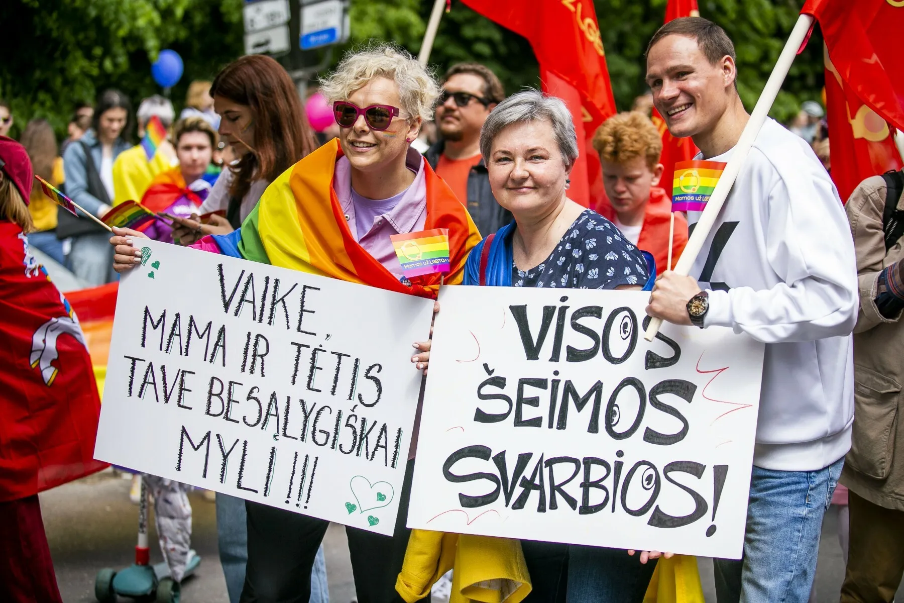 „Baltic pride“ 2022 eitynės Vilniuje