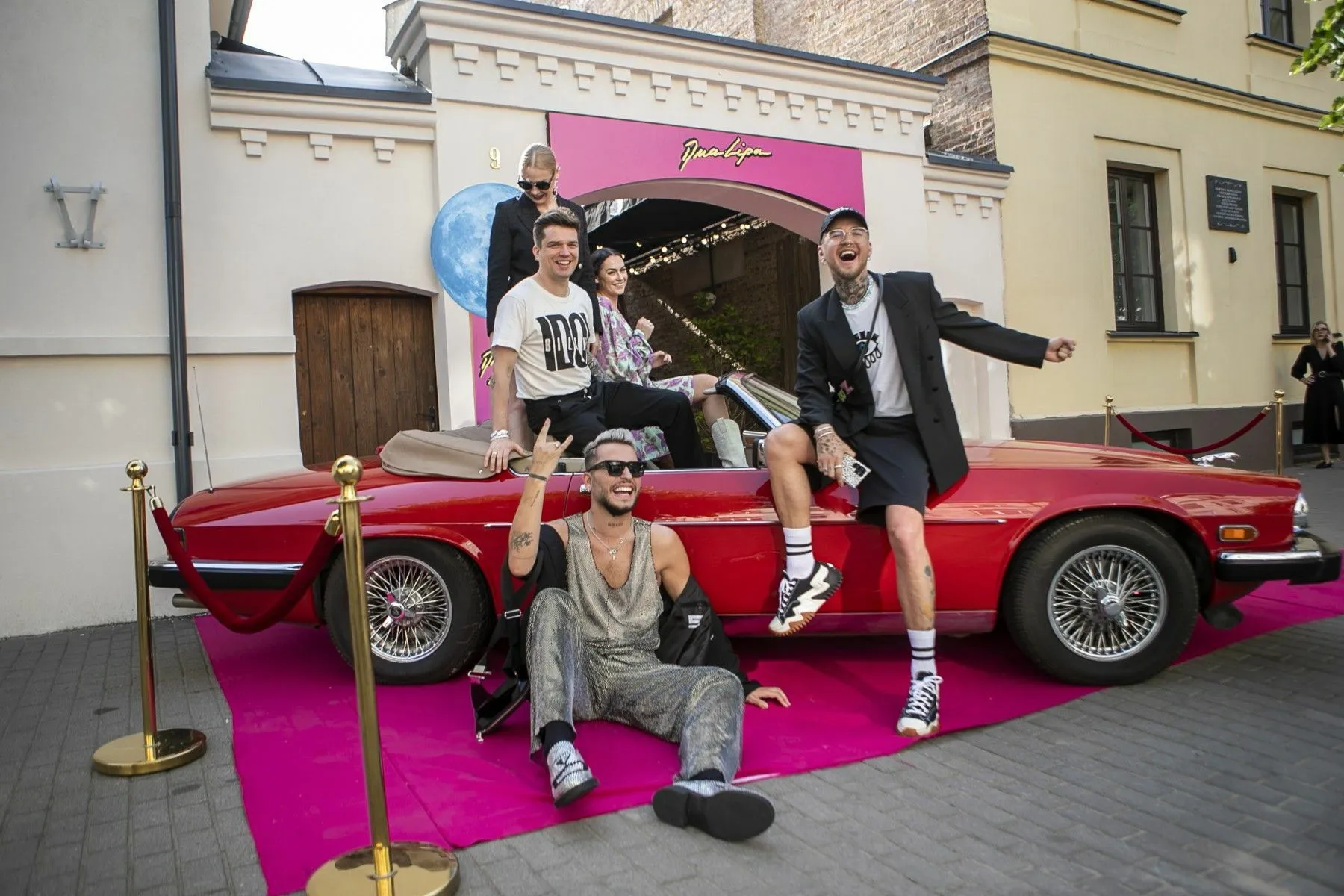 Dua Lipa vakarėlis / DELFI nuotr.