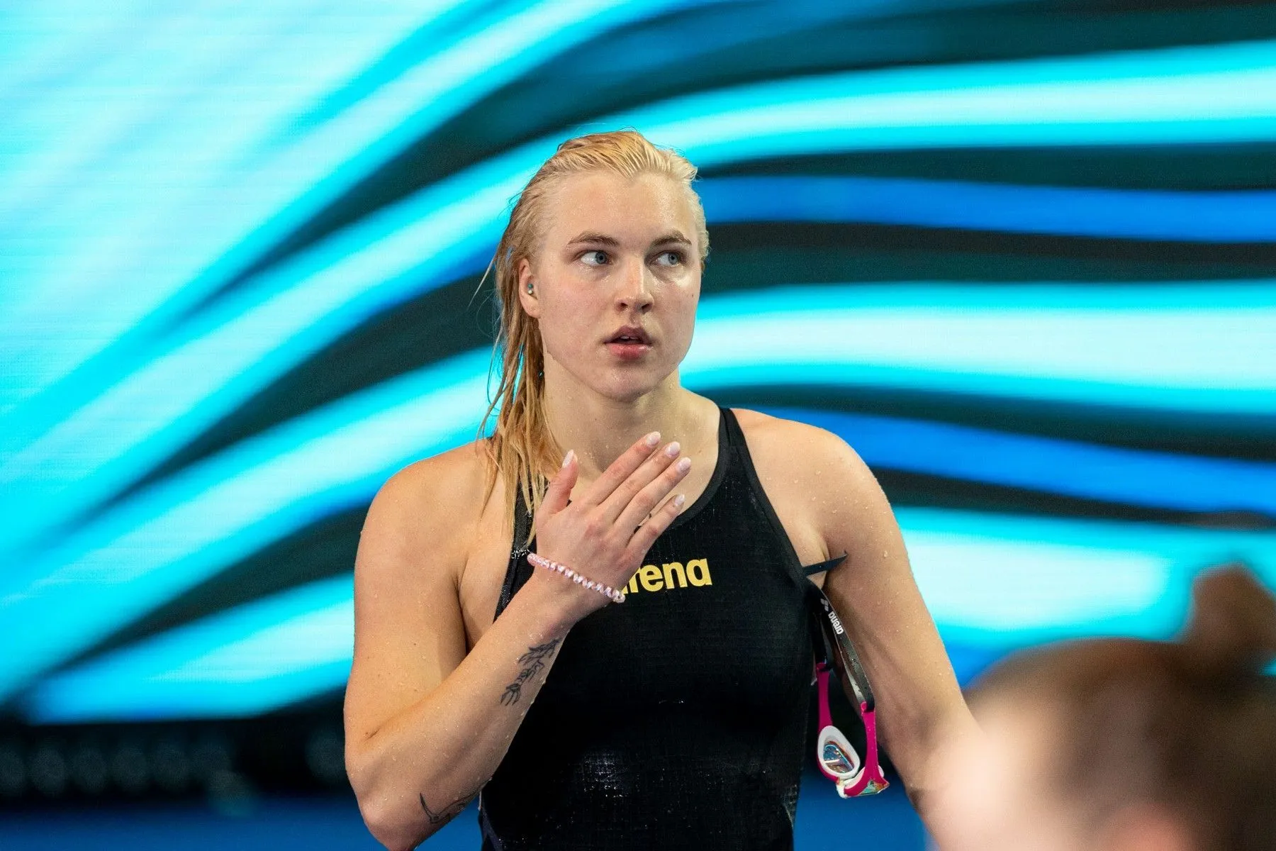 Rūta Meilutytė antrajame pusfinalio plaukime / DELFI nuotr.
