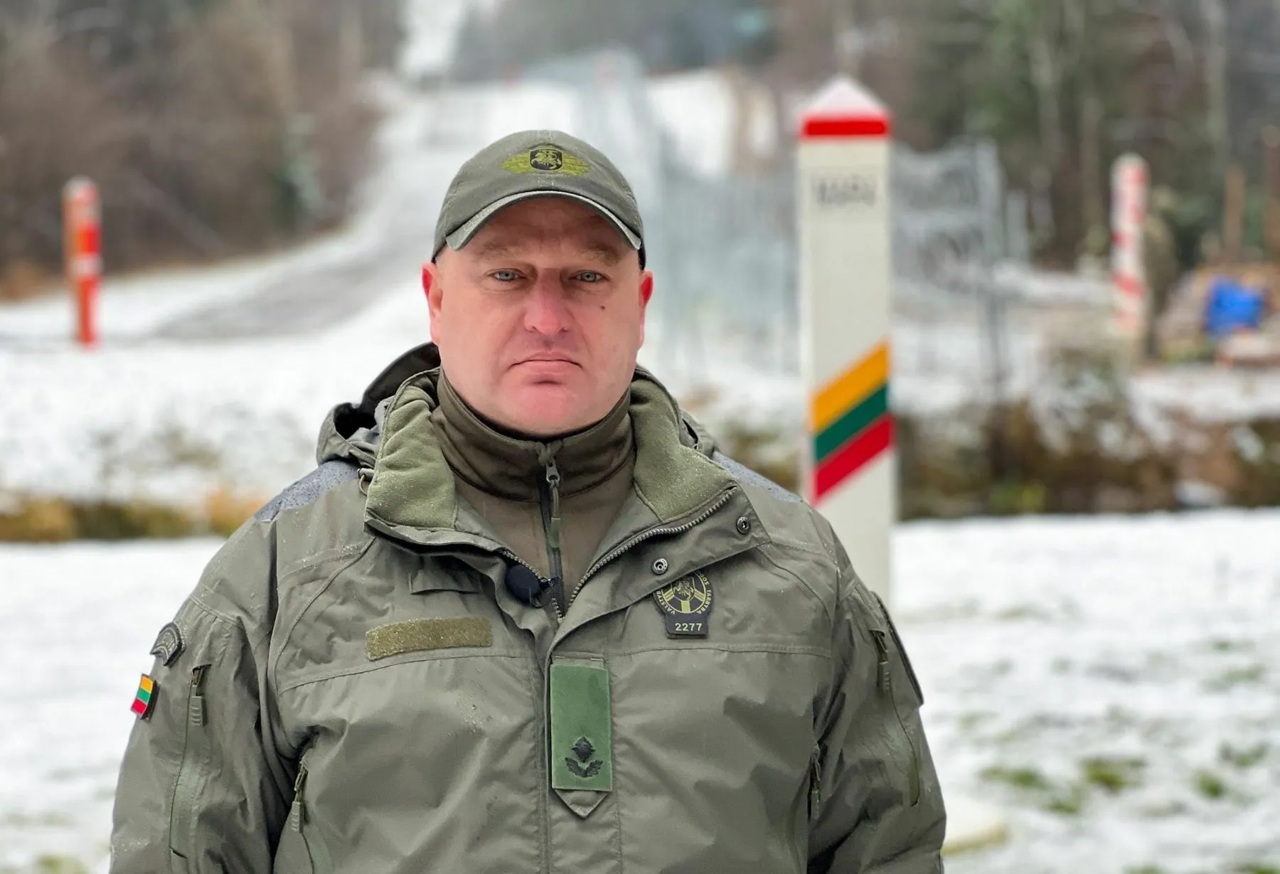 Kapčiamiesčio užkardos vadas Ramūnas Kulakauskas