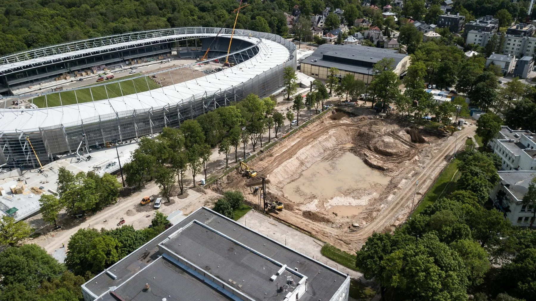 Lengvosios atletikos maniežas / Kaunas.lt nuotr.