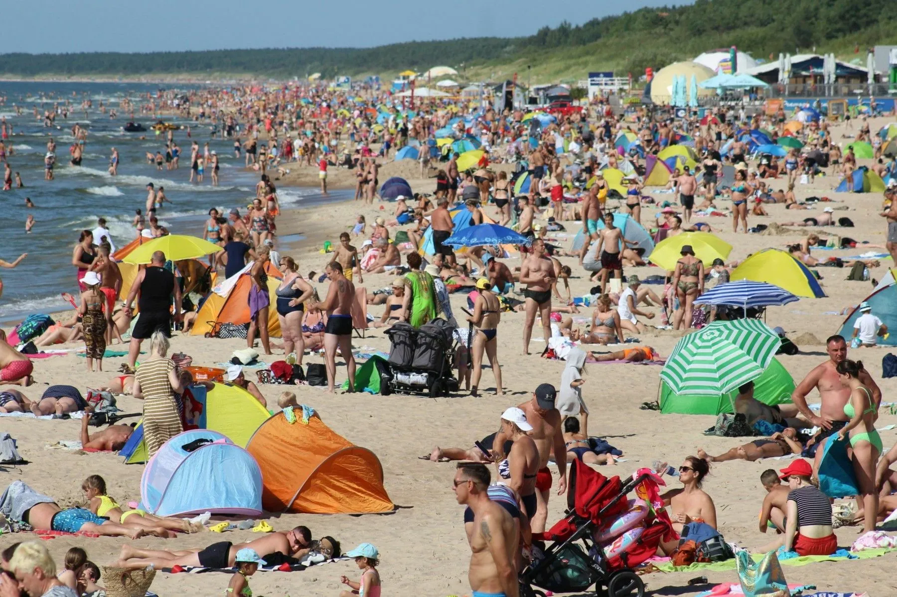 Karšta savaitė prie Baltijos jūros / DELFI nuotr.