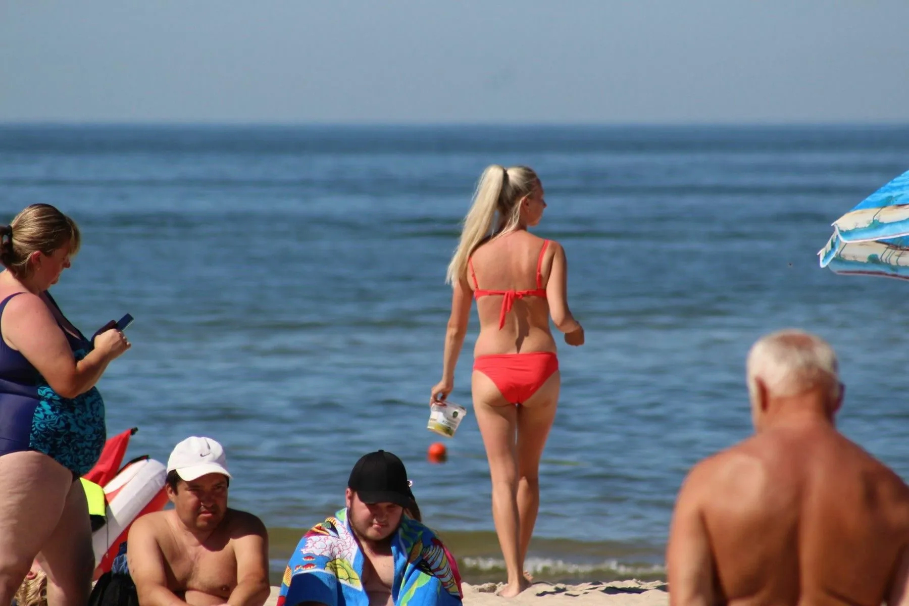 Palanga, pliažas, maudynės