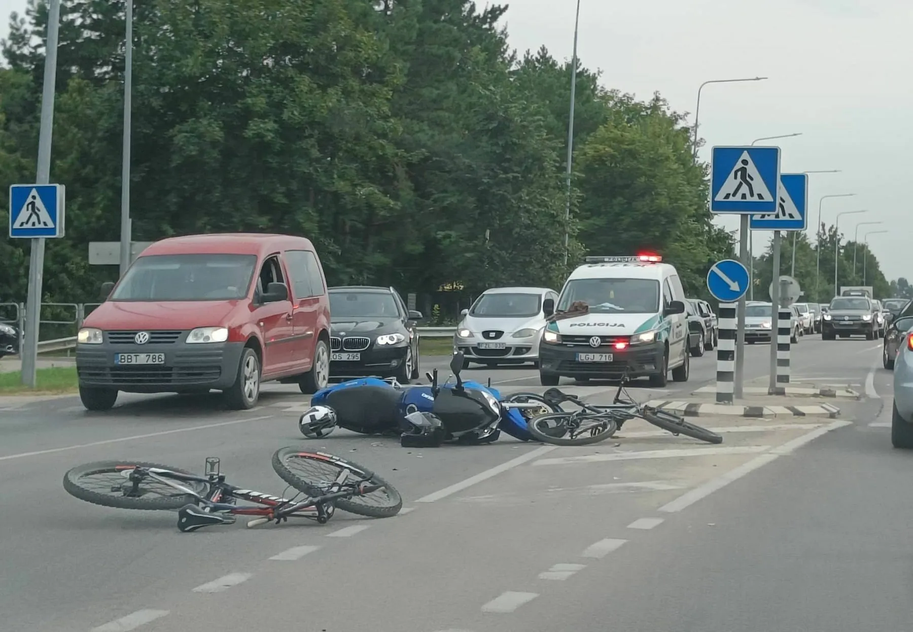 motociklas ir dviračiai