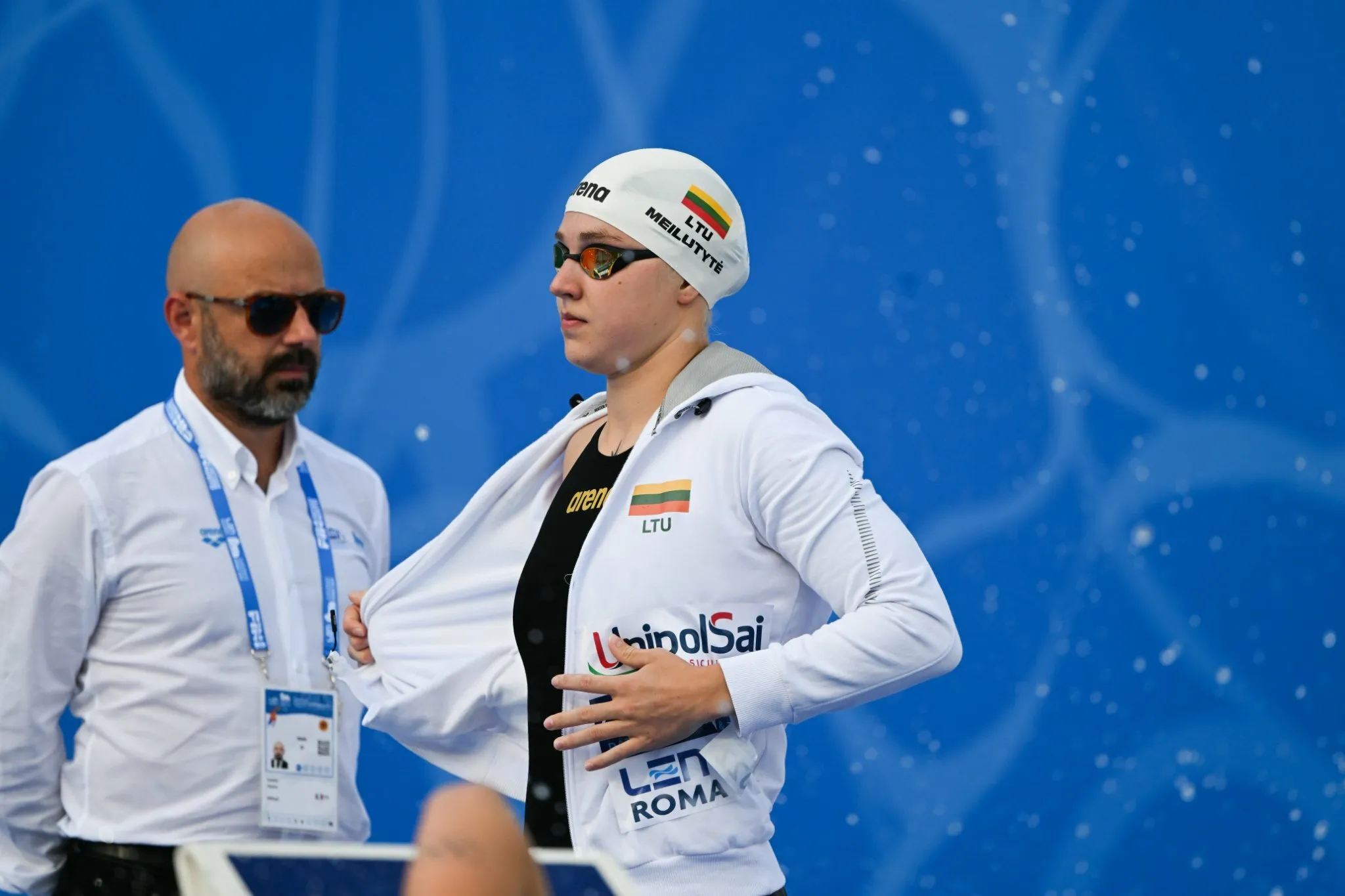 R. Meilutytės auksas Europos plaukimo čempionate Romoje