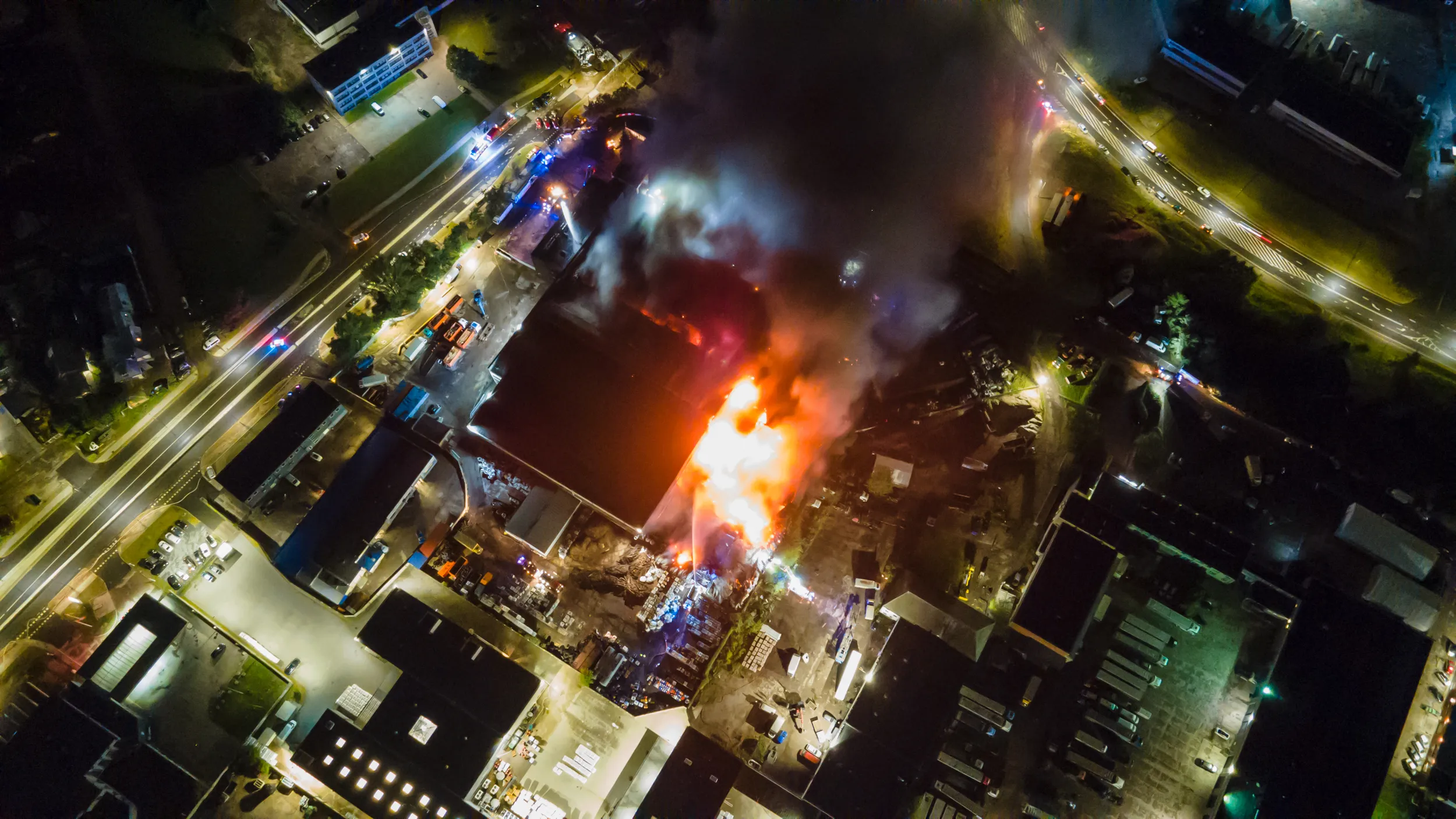 Gaisras „Žalvaryje“, Palemono gatvėje