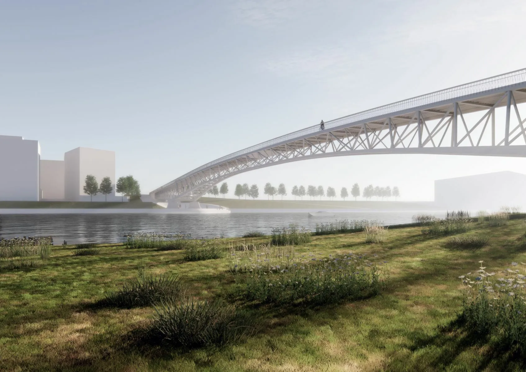 Nemuno salą ir Aleksotą sujungsiantis tiltas / Kaunas.lt nuotr.