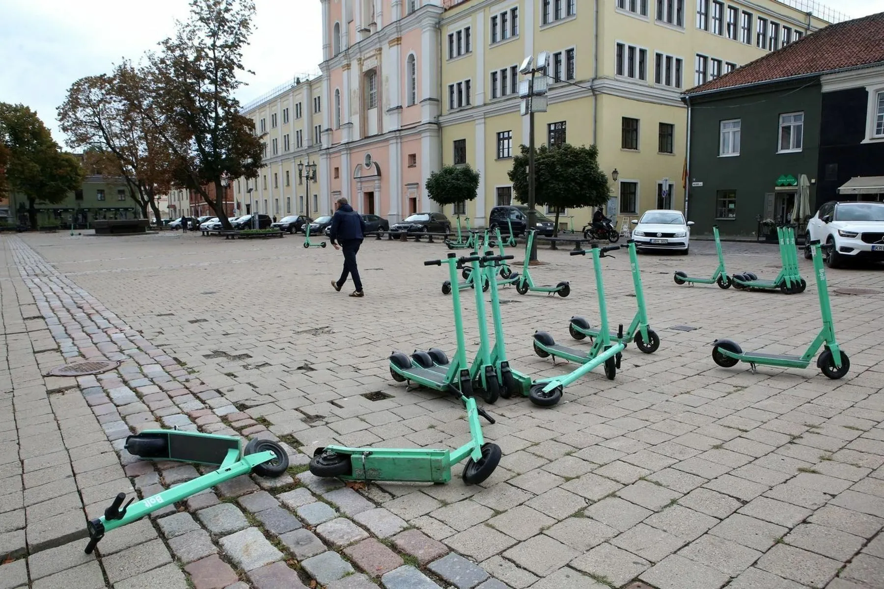 „Bolt“ elektriniai paspirtukai / M. Patašiaus nuotr.