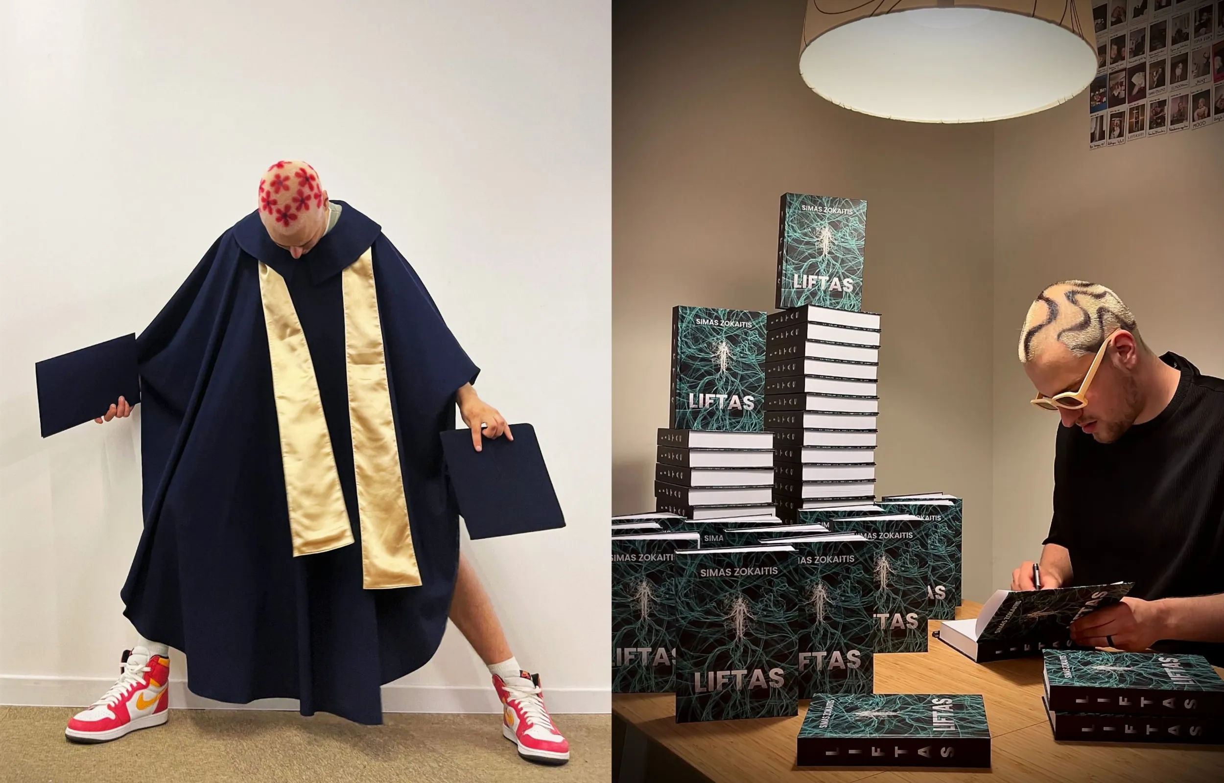 Simas Zokaitis, knyga „Liftas“