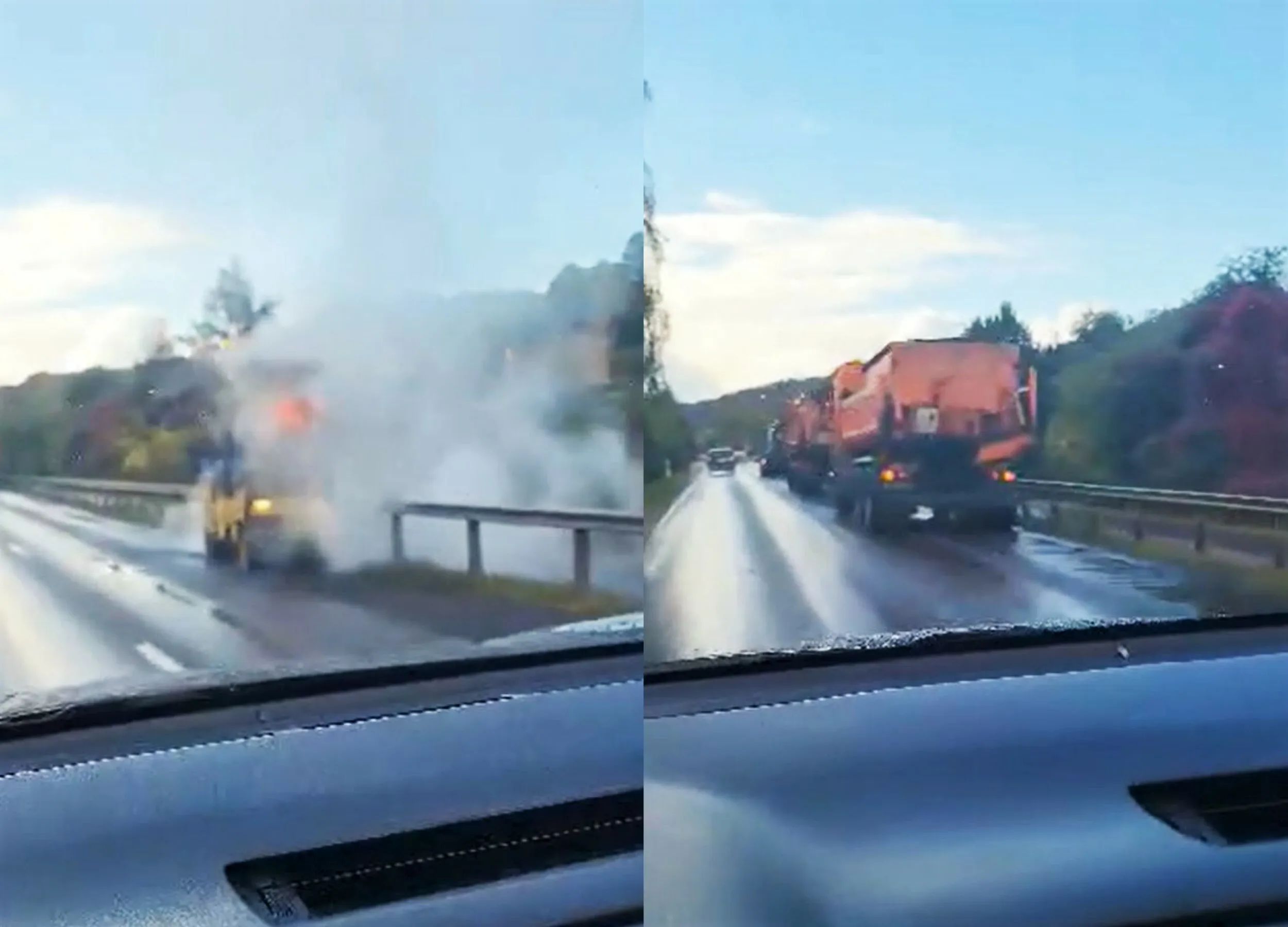 Panerių gatvėje klojamas asfaltas