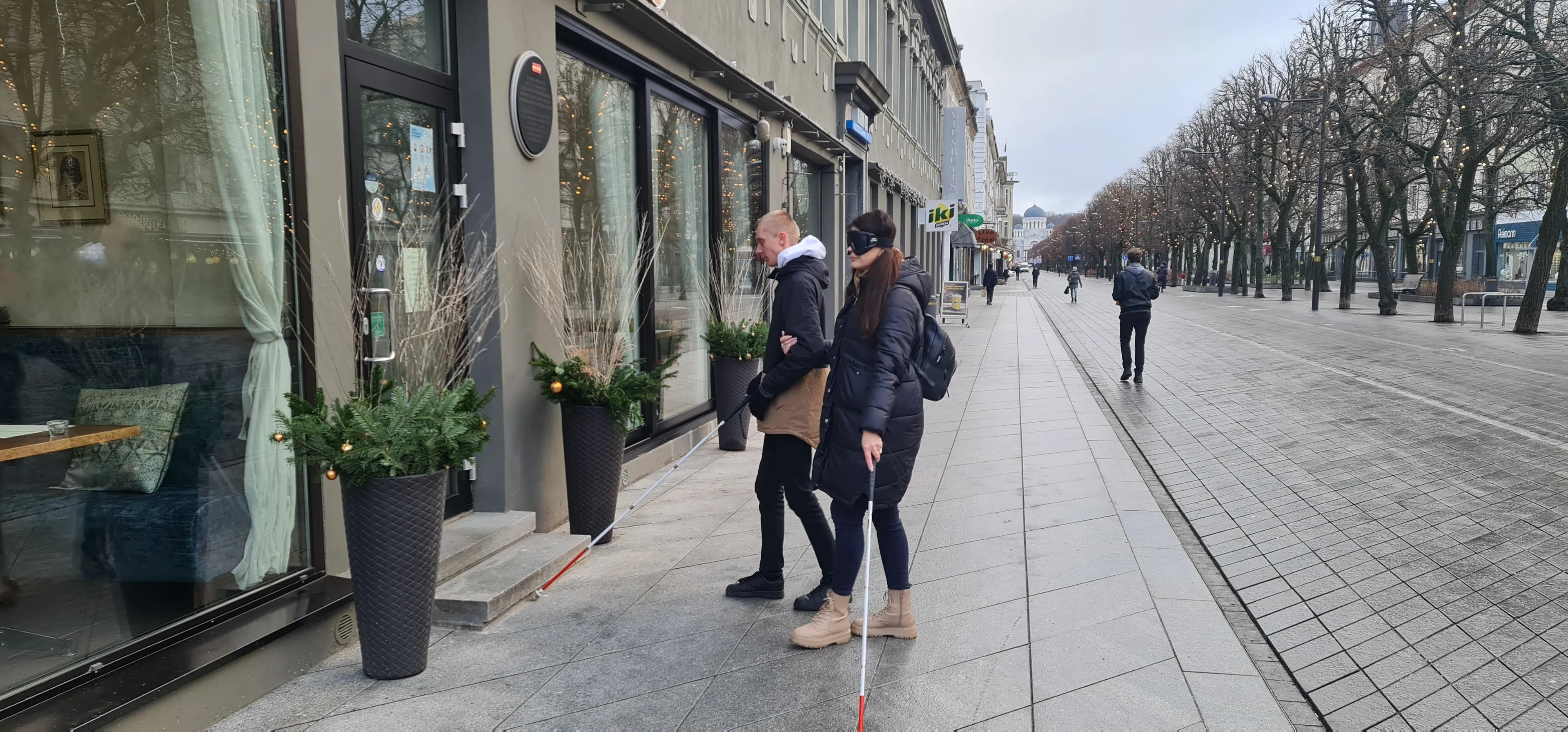 Ekskursija su neregiu