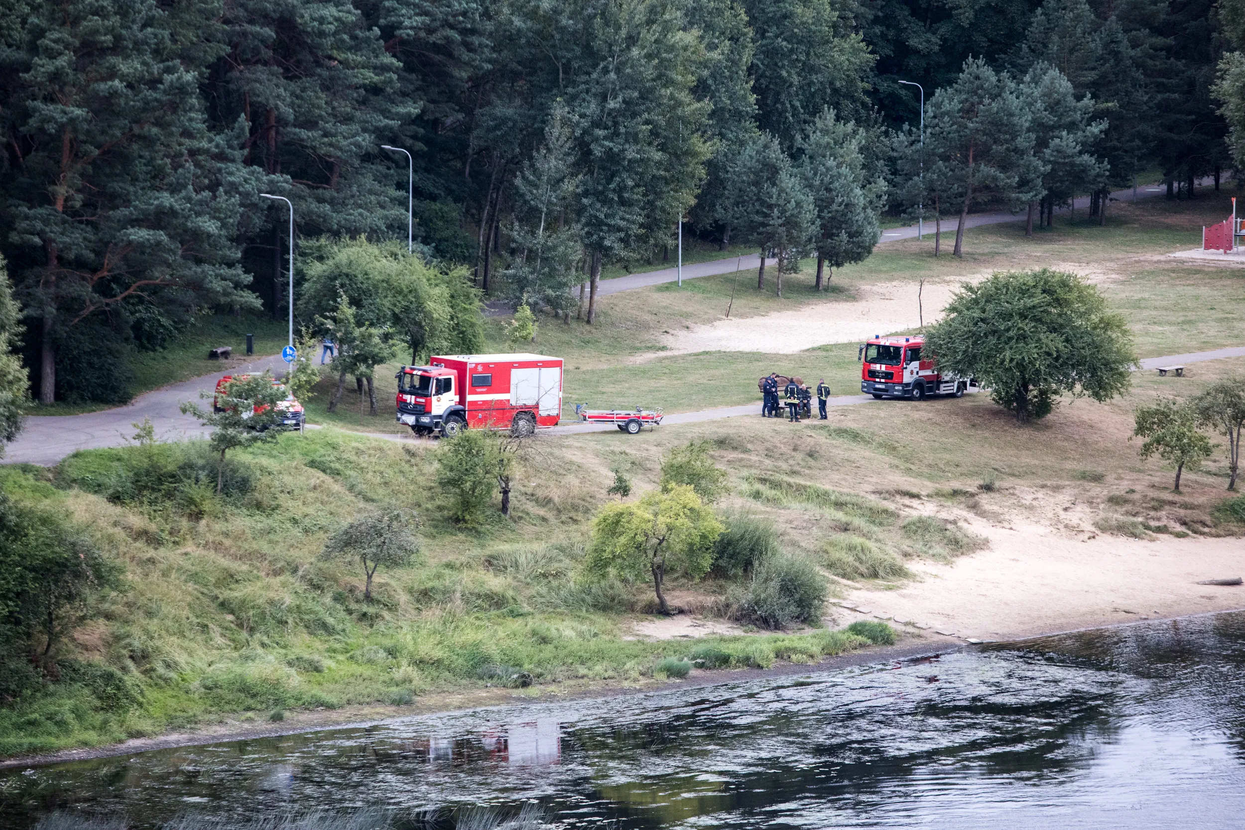 Nemune ties Trijų mergelių tiltu ieškoma kūdikio
