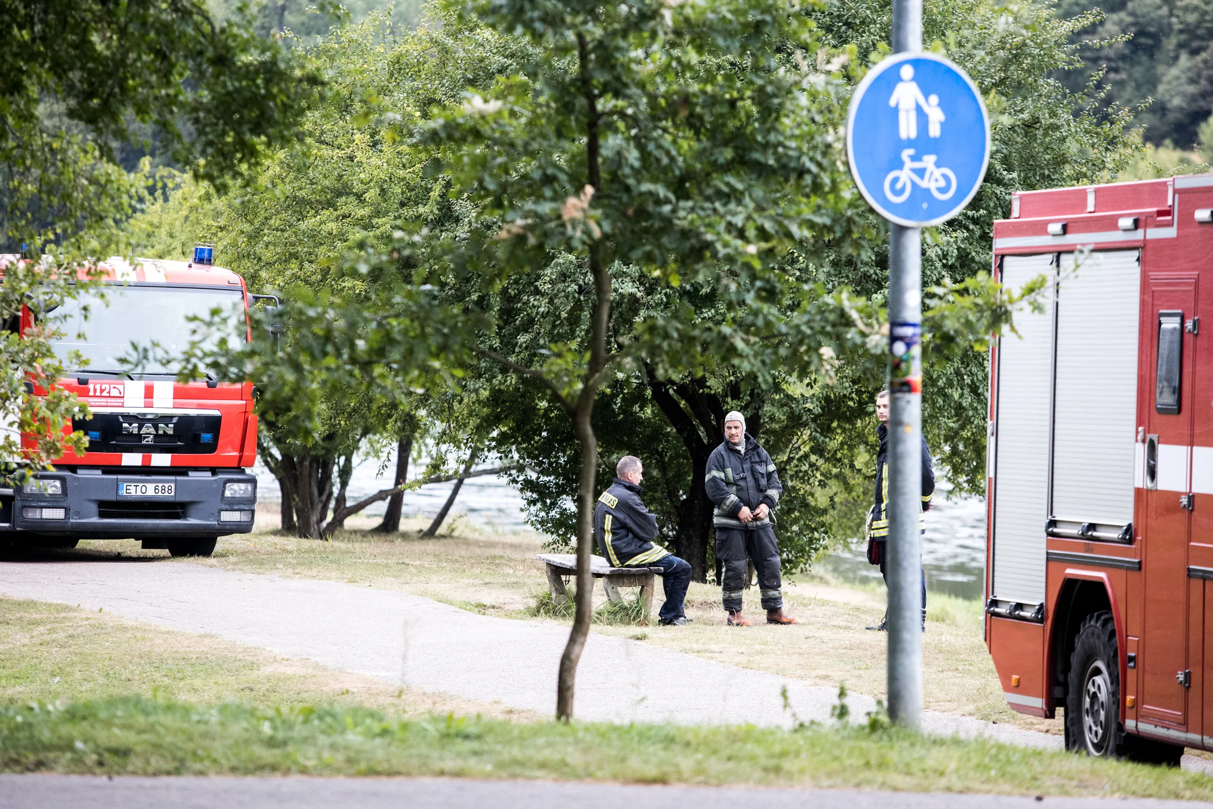 Nemune ties Trijų mergelių tiltu ieškoma kūdikio