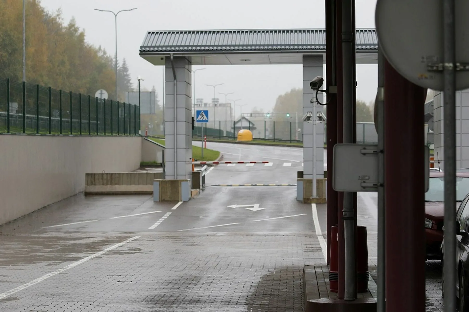 Medininkai, pasienis