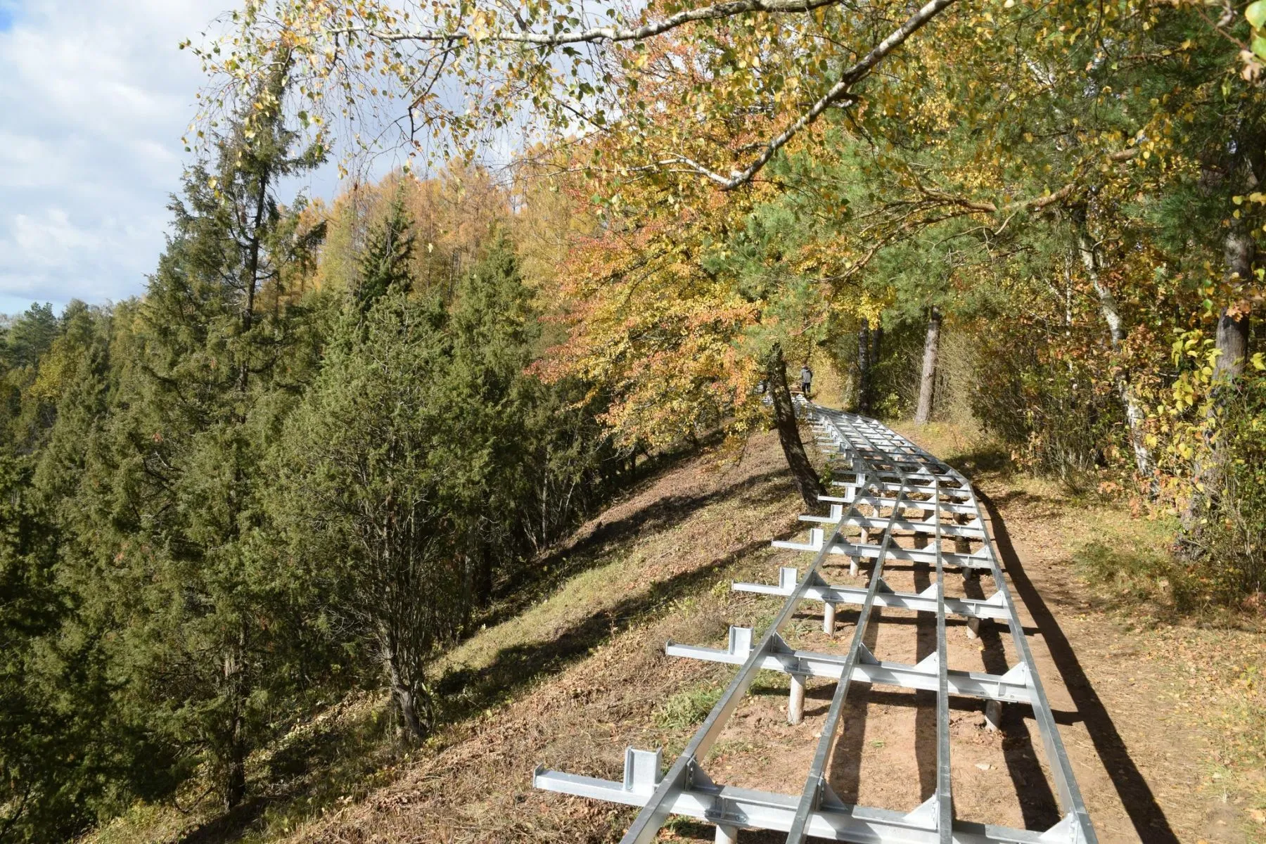 Tvarkomas Kagaių slėnio pažintinis takas