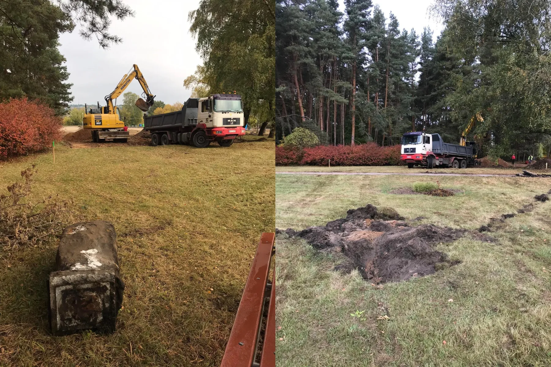 Iškastas vėliavos stiebas