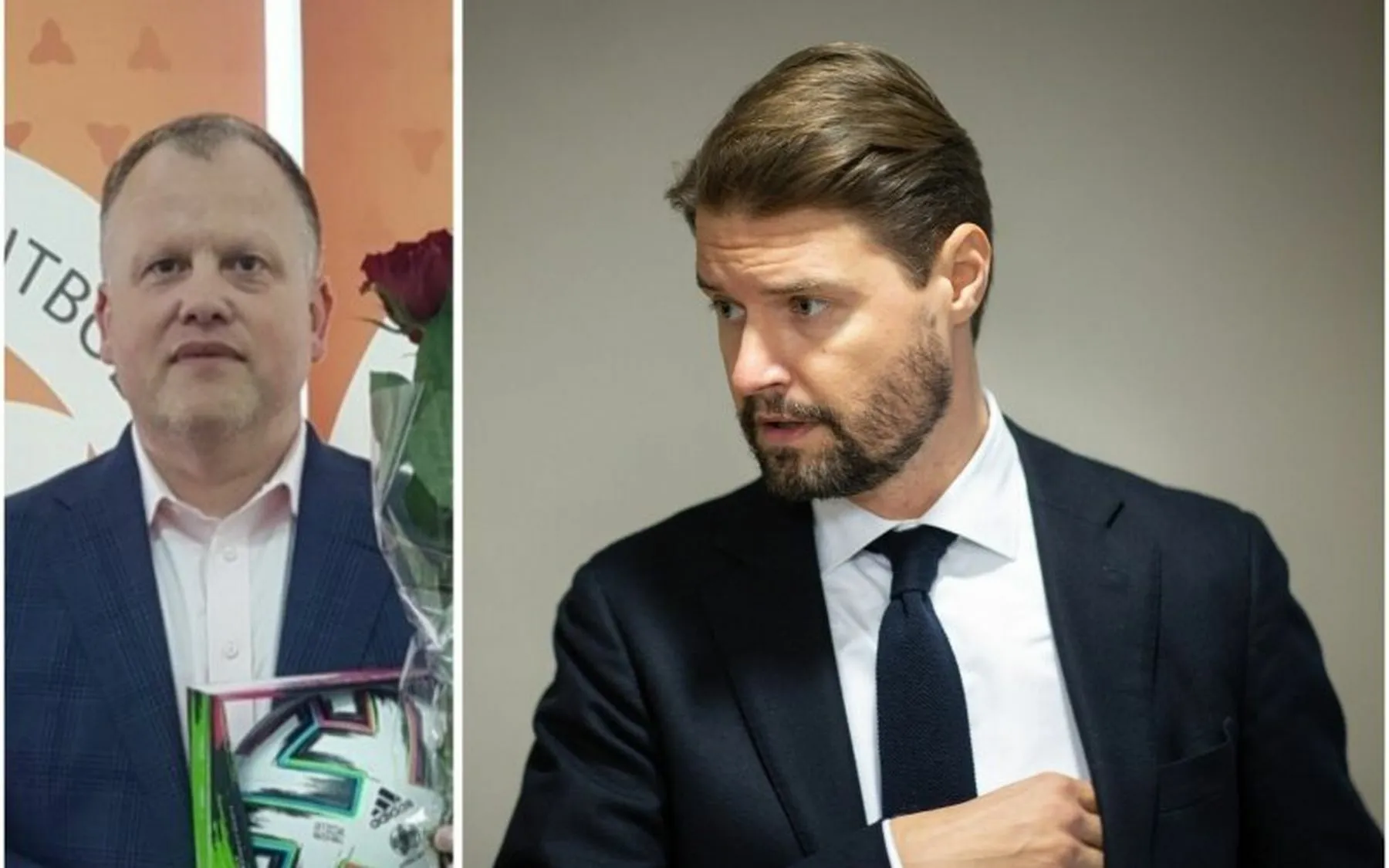 Žydrūnas Buzas (kairėje), Mykolas Majauskas