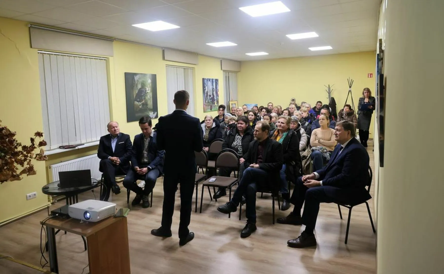 V. Makūno susitikimas Linksmakalnyje