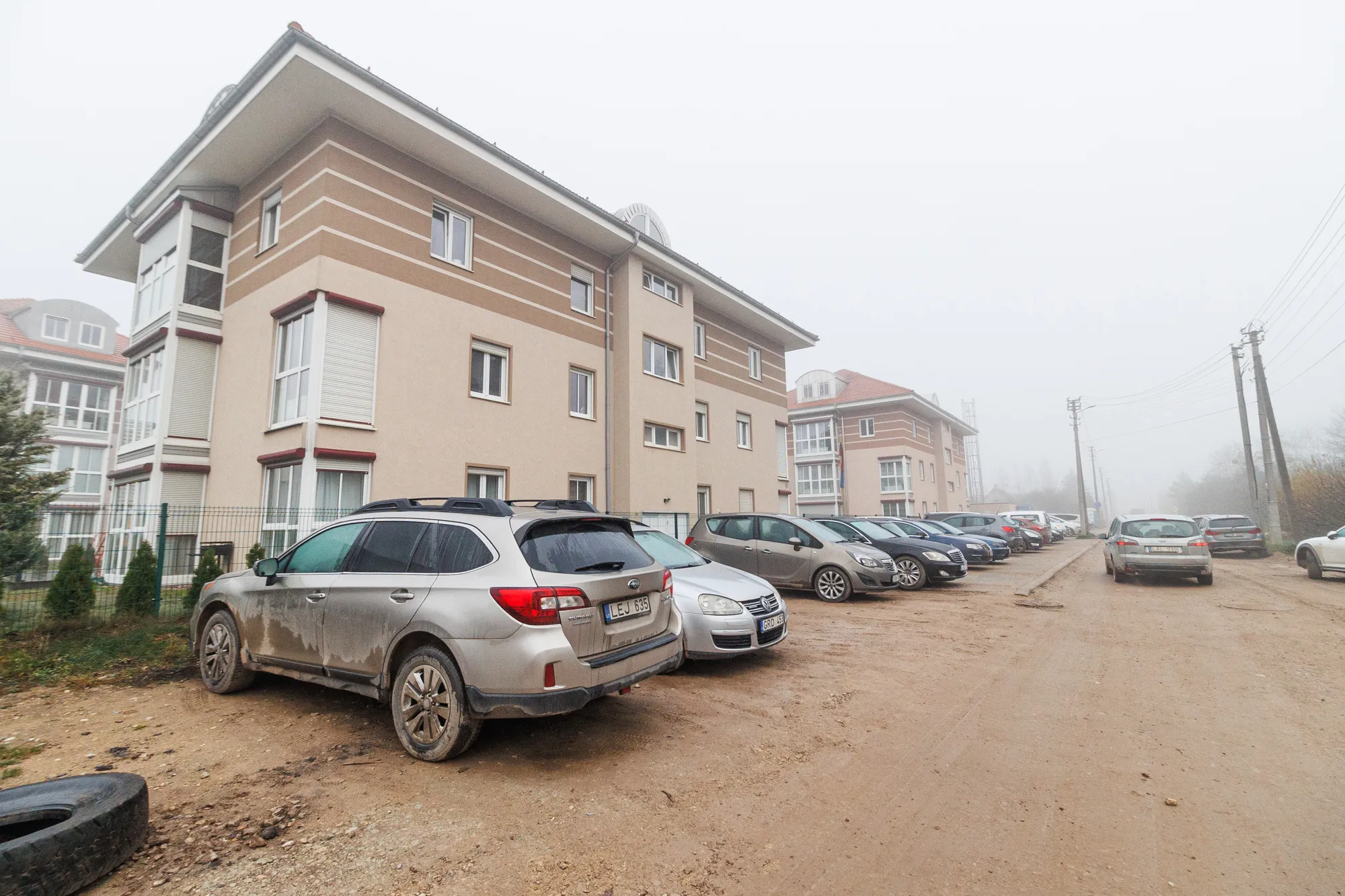 Parkingas Akacijų gatvėje Aleksote