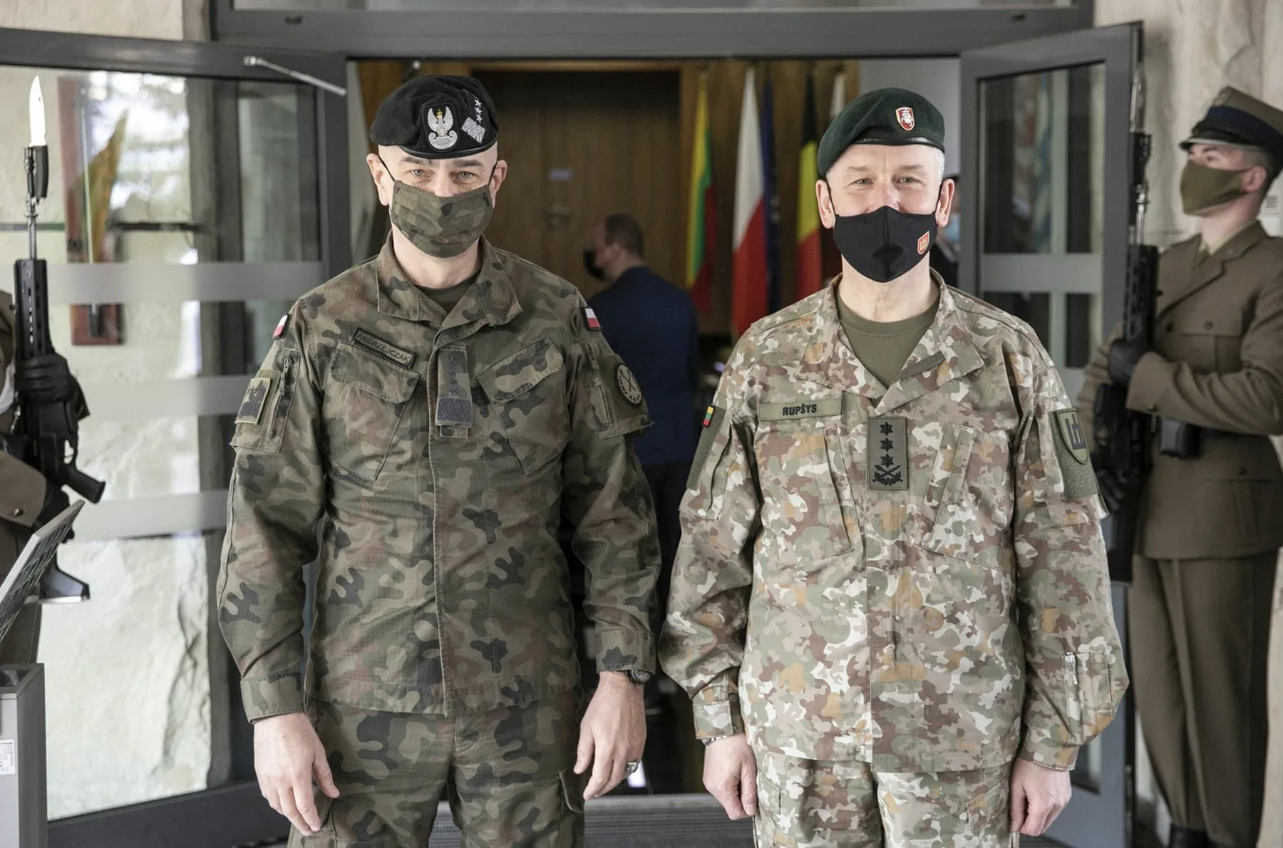 Valdemaras Rupšys ir Rajmund Andrzejczak