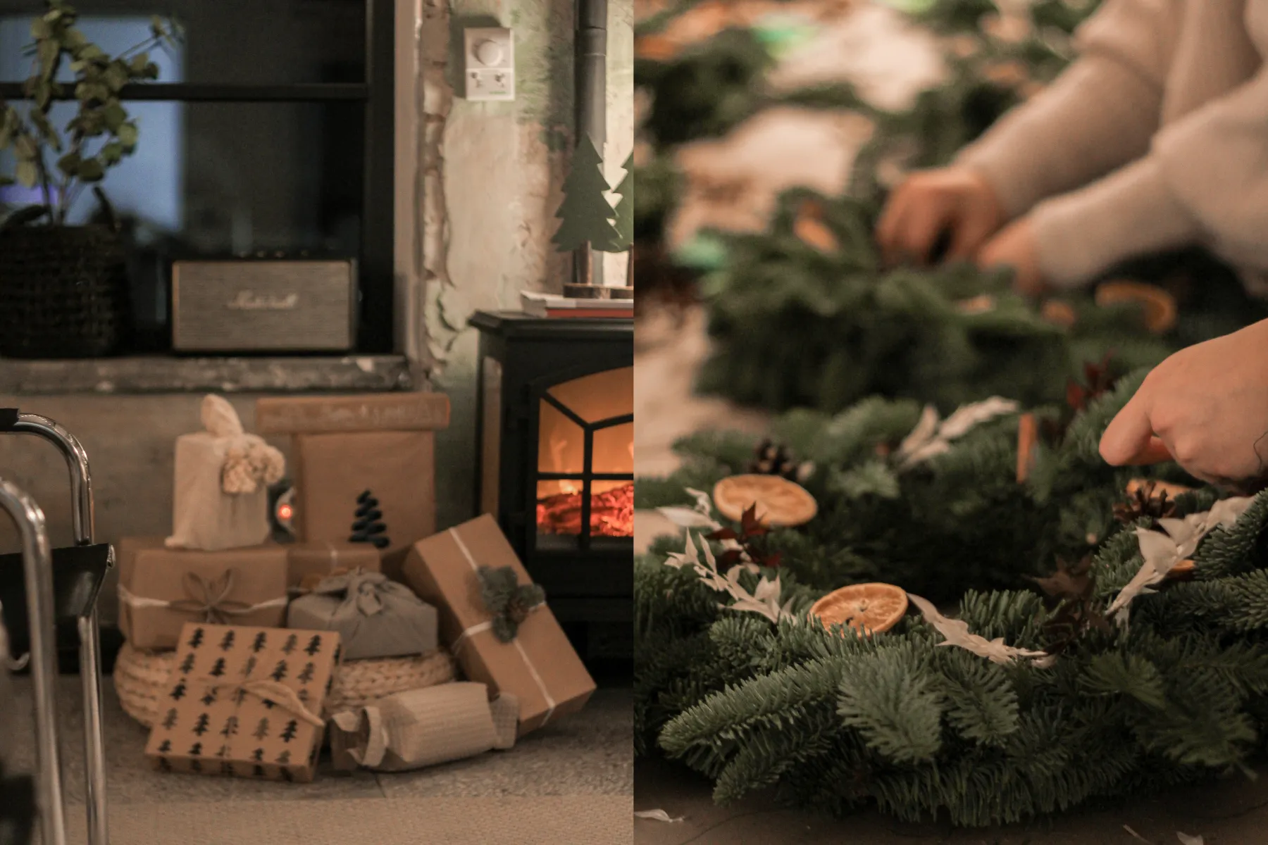 Kauno VSB vainikų pynimas