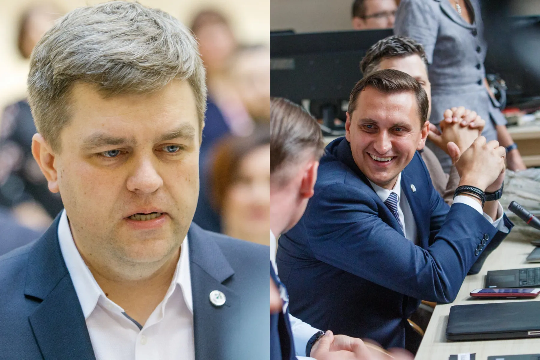 Donatas Večerskis ir Visvaldas Varažinskas