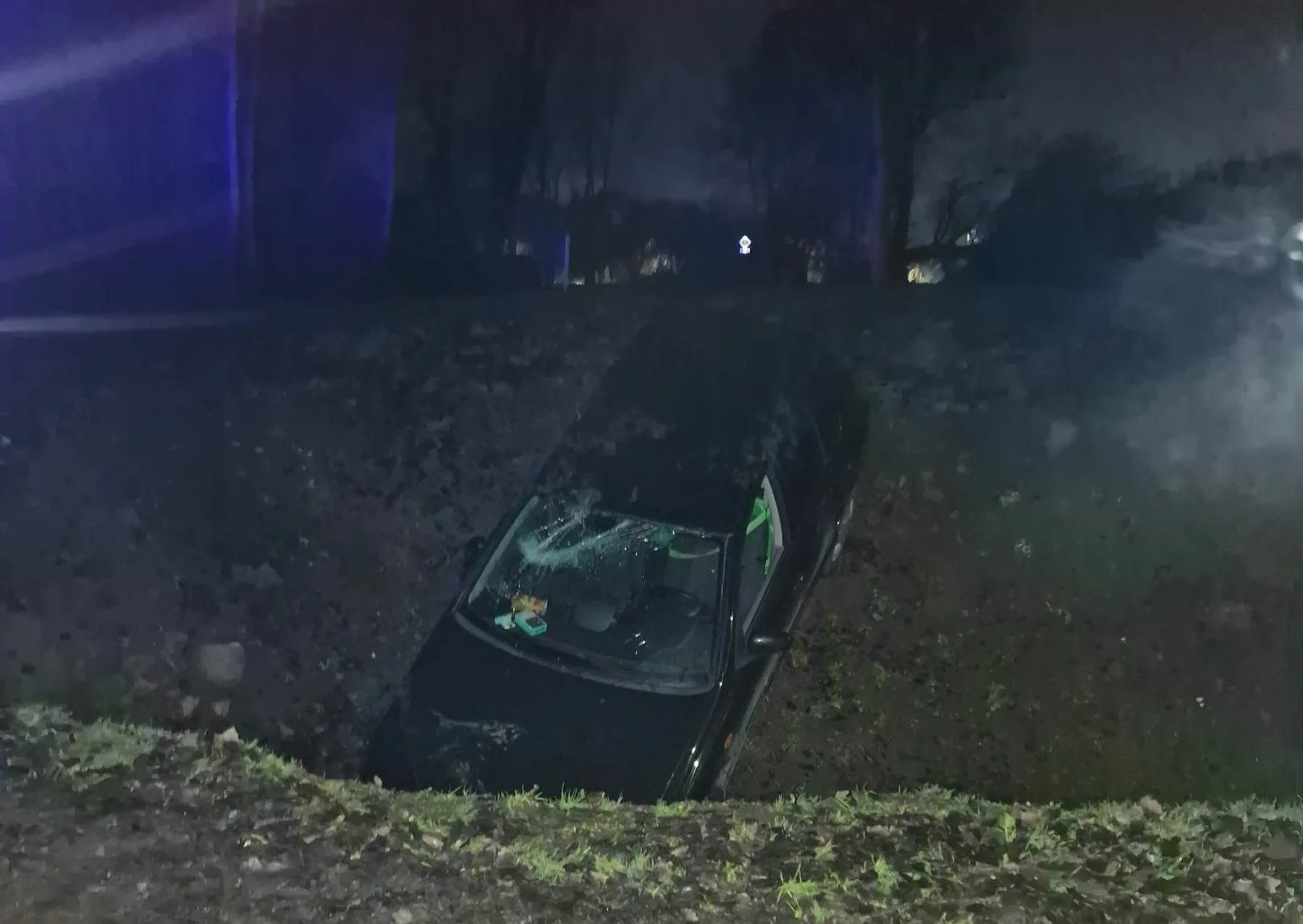Automobilis griovyje, Aleksotas