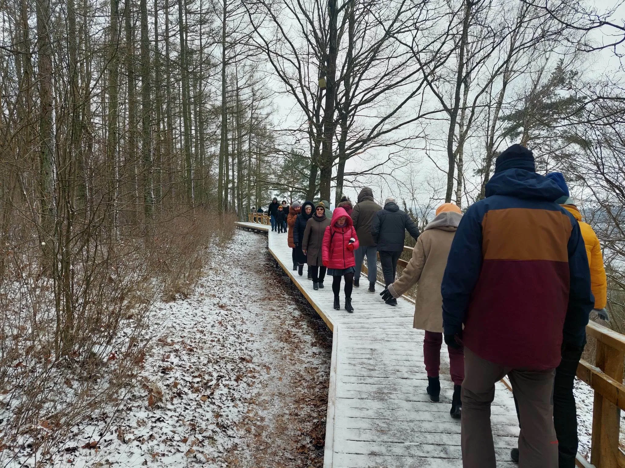 Atnaujintą Kadagių slėnio taką užplūdo kauniečiai